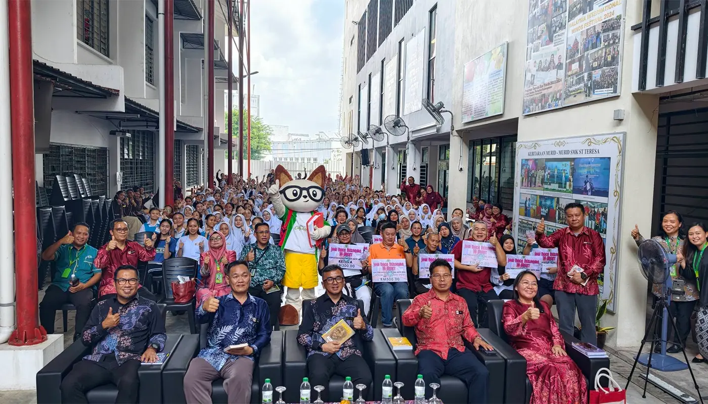 DBKU Library Promotes Reading with National 10-Minute Programme 1 Sarawak, Sarawak News, Kuching, Kuching News, Reading Culture, Education, DBKU, Community Engagement