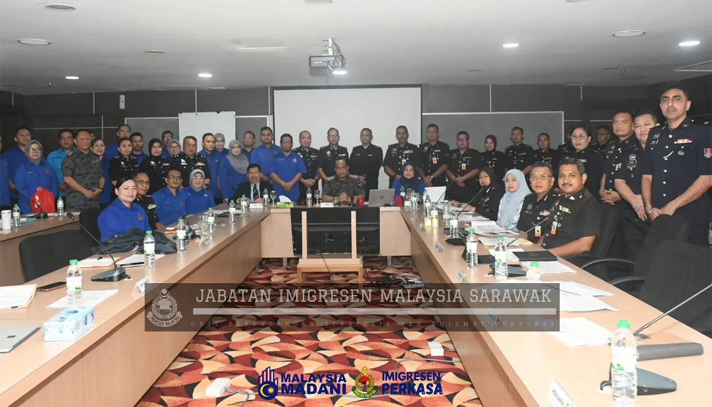 Deputy Director-General of Immigration Strengthens Sarawak Operations 1 Sarawak, Sarawak News, Kuching, Kuching News, Immigration Department, Foreign Detainees, Border Security, ICQS Tebedu, Entikong