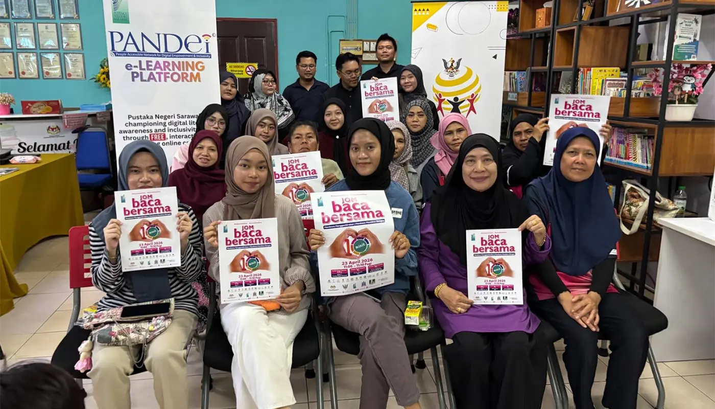 Digital Literacy Workshop Opens in Kuching with Cyber Safety Focus 1 Sarawak, Sarawak News, Kuching, Kuching News, Digital Literacy, Cyber Security, Sarawak State Library, Technology, Education