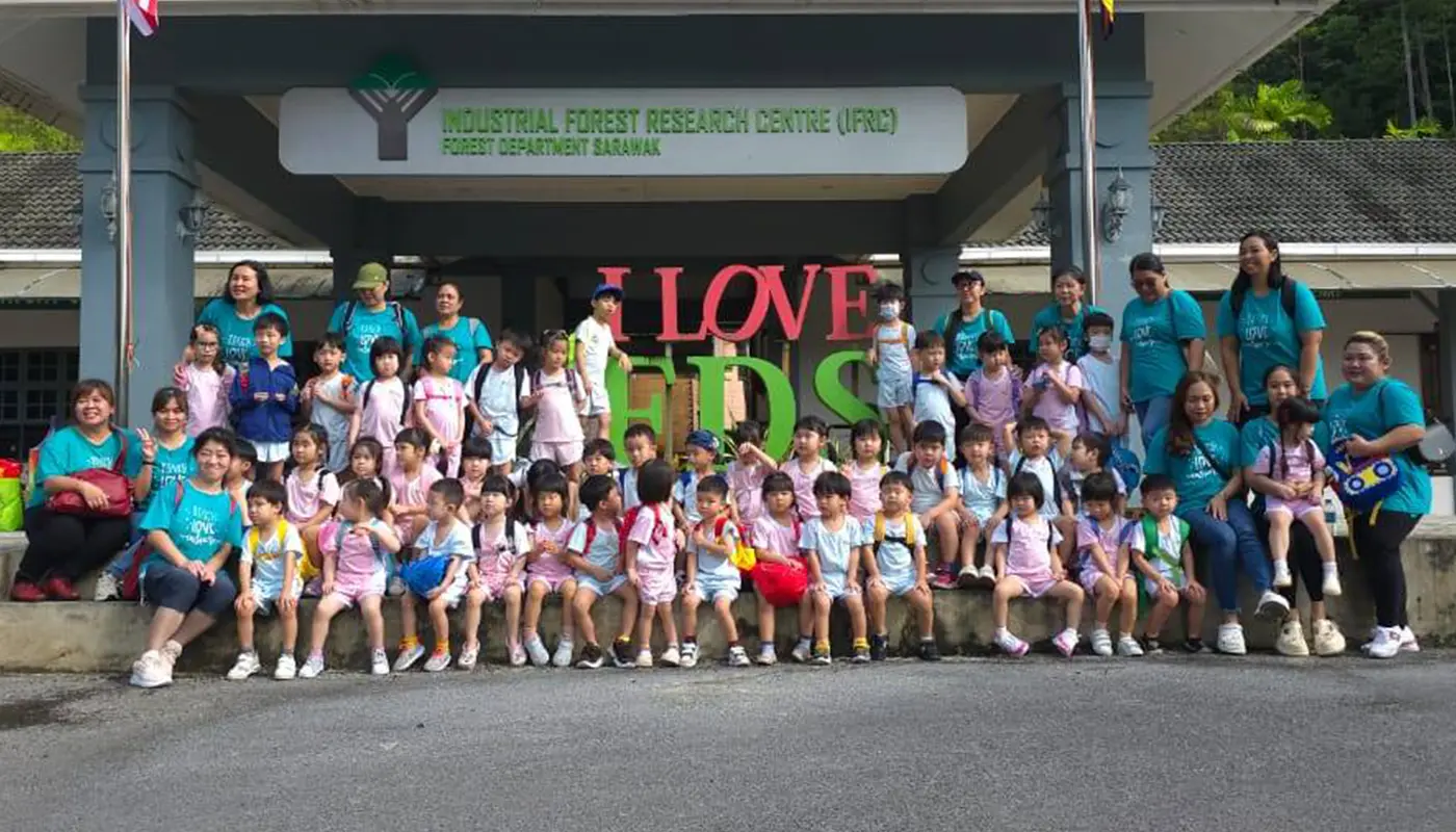 Earth Day Programme for Kindergarten Children at IFRC Semengoh 1 Sarawak, Sarawak News, Kuching, Kuching News, Earth Day, Environmental Education, Forest Department Sarawak, Tadika Bahagia, IFRC Semengoh