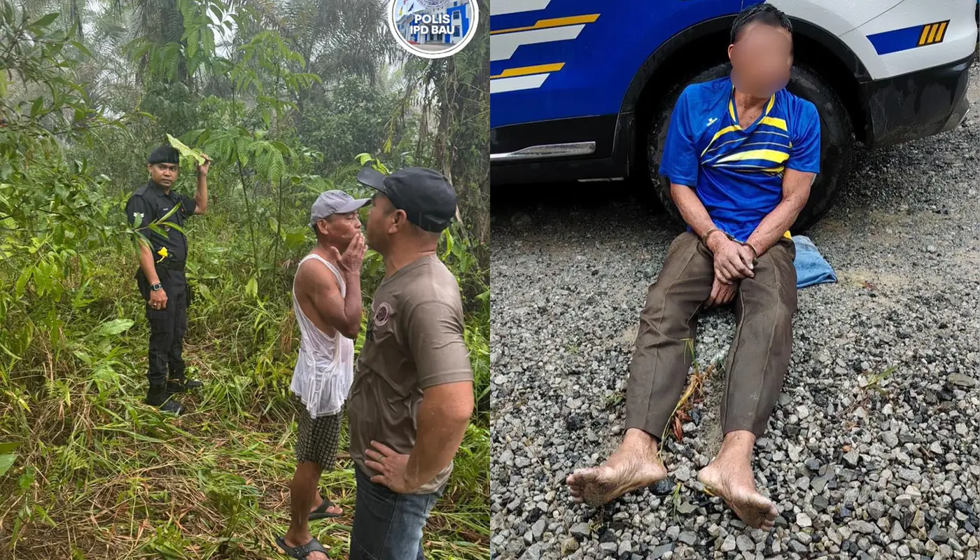 IPD Bau Arrested Foreign National for Immigration Offence 1 Sarawak, Sarawak News, Bau, Bau News, Immigration Act, Illegal Immigrant, PDRM,