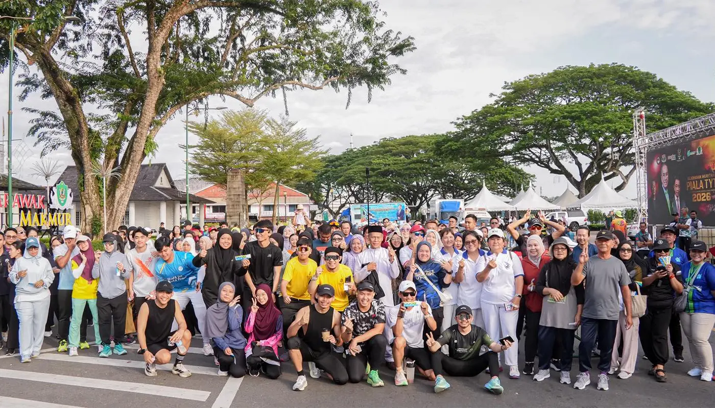 Healthy Malaysia Agenda Tour Draws 500 Participants at Kuching Waterfront 1 Sarawak, Sarawak News, Kuching, Kuching News, Healthy Malaysia, ANMS, Car Free Morning, Community Health, Kuching Waterfront