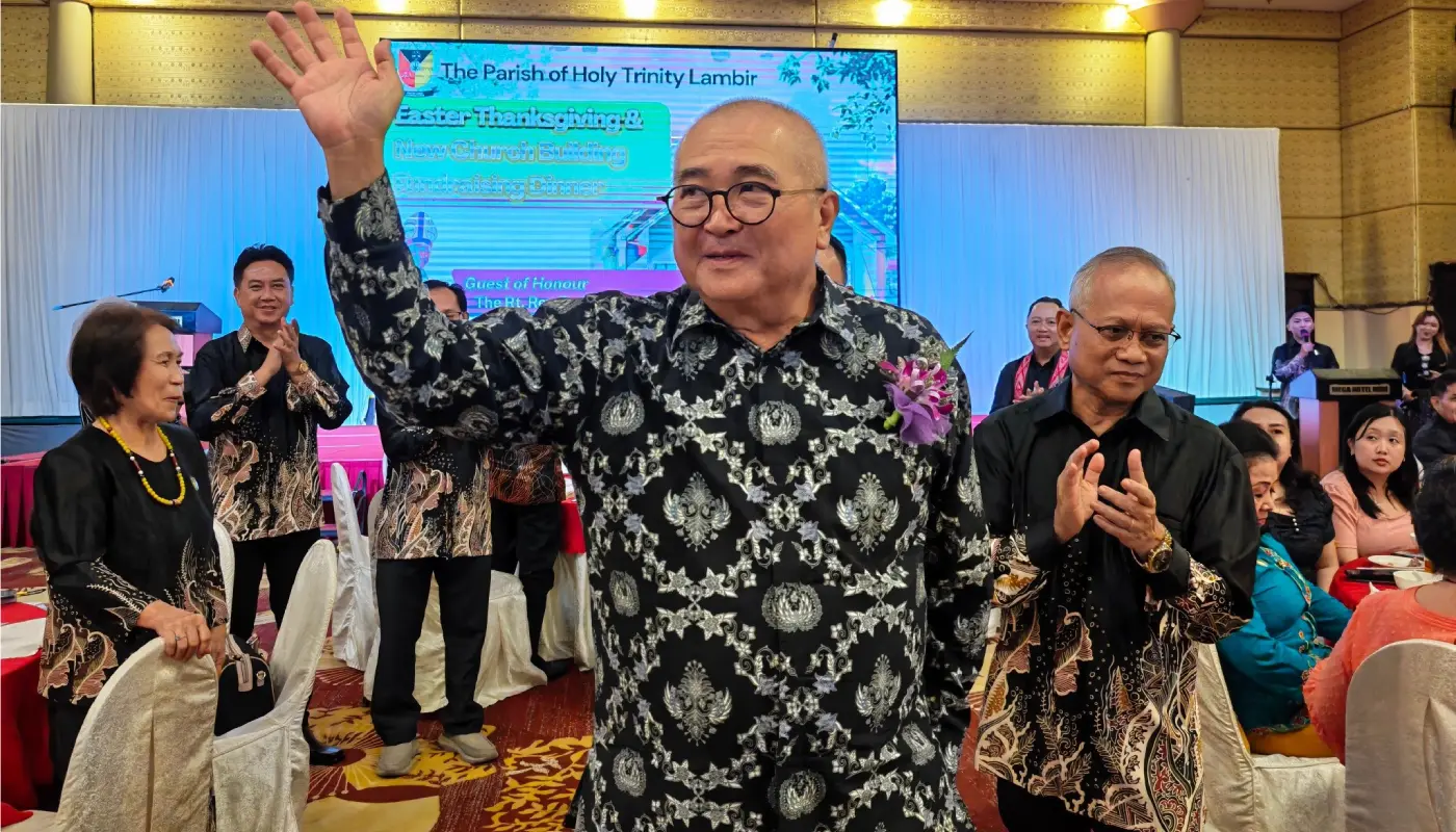 Holy Trinity Anglican Church Hosts Easter Dinner in Miri 1 Sarawak, Sarawak News, Miri, Miri News, Holy Trinity Anglican Church, Religion, Easter, Fundraising, Adam Yii, Pujut