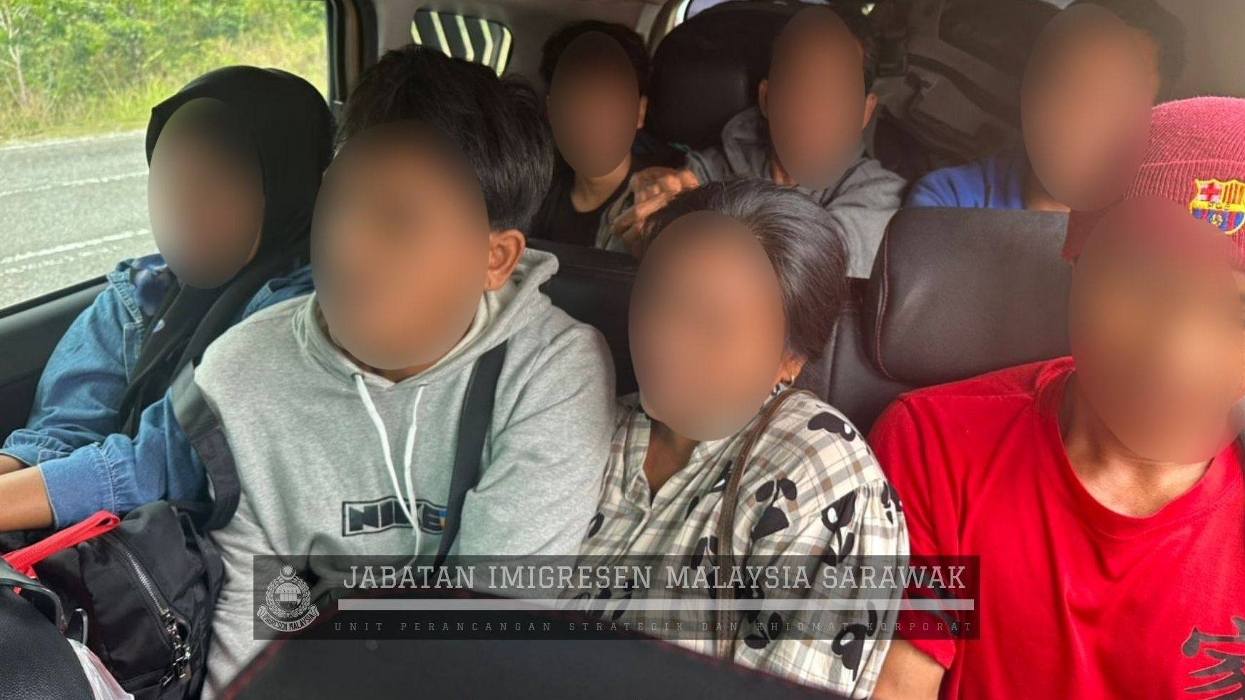 Immigration Dept Busts Migrant Smuggling at Biawak Border 1 Immigration Dept Busts Migrant Smuggling at Biawak Border