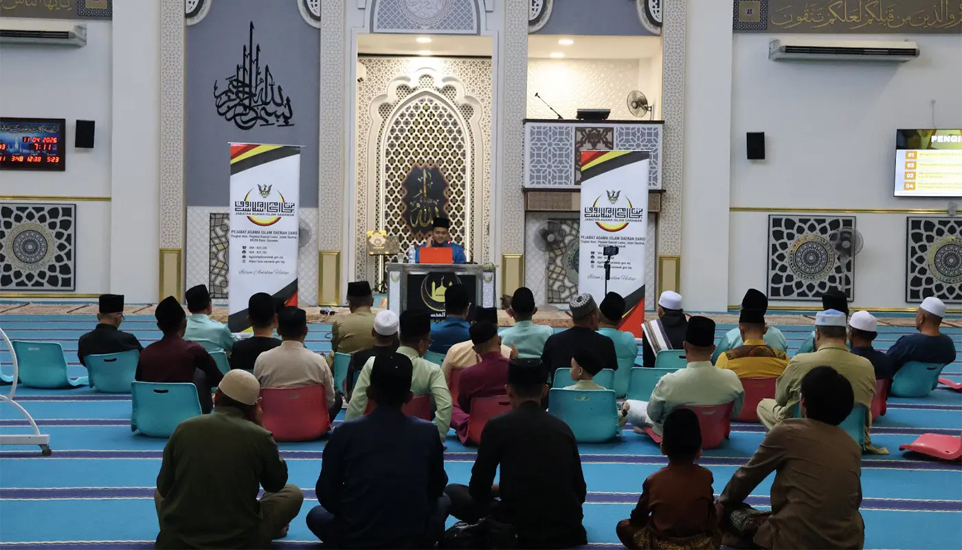 Islamic Lecture in Mukah Highlights Challenges to Faith and Morality 1 Sarawak, Sarawak News, Mukah, Mukah News, Daro, Daro News, Islamic Lecture, Religious Awareness, Community Engagement