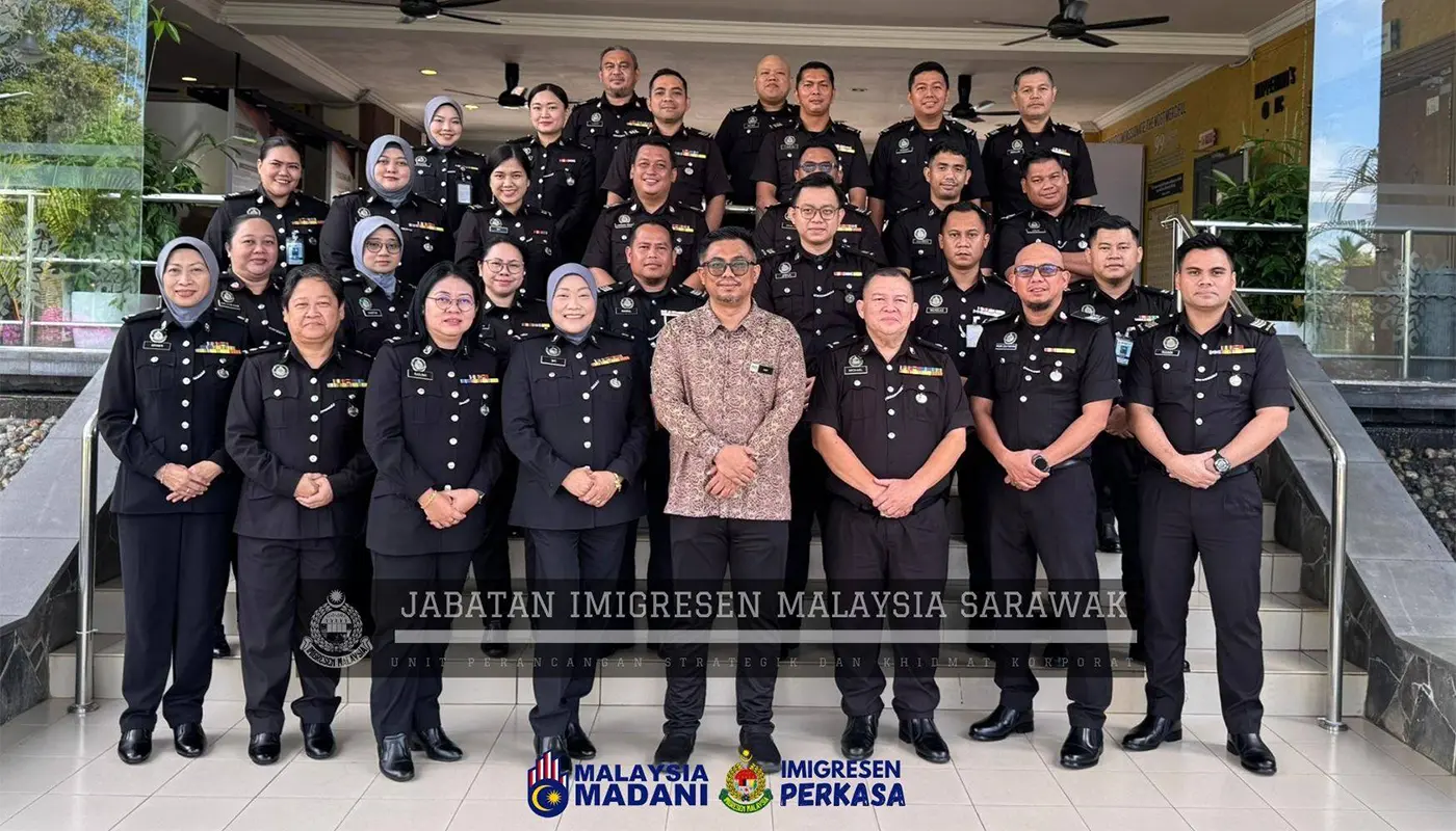 JIM Sarawak Holds Excellent Counter Service Course to Strengthen Delivery 1 Sarawak, Sarawak News, Kuching, Kuching News, Immigration Department, JIM Sarawak, Public Service Delivery, Counter Service, INTAN Sarawak