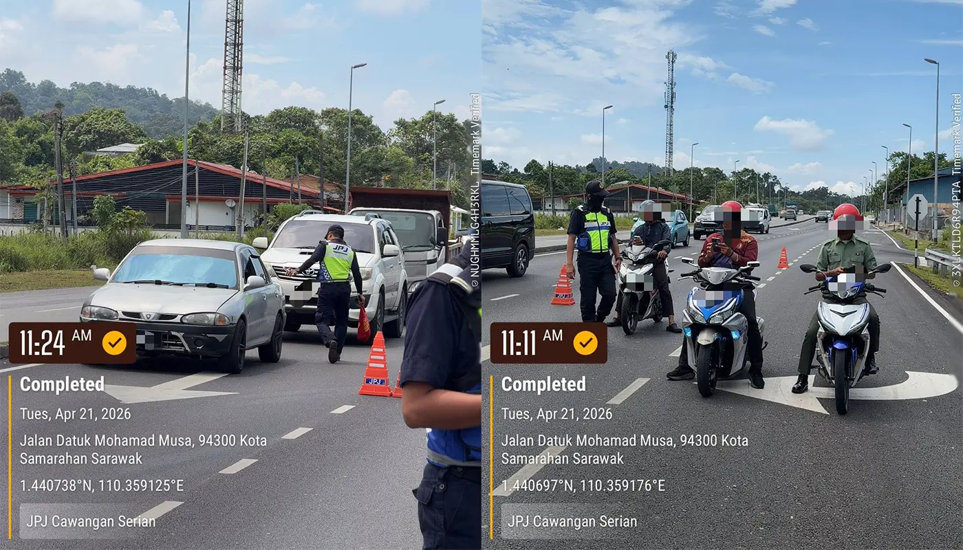 JPJ Serian Increases Compliance Ops on Road Safety 1 Sarawak, Sarawak News, Serian, Serian News, JPJ, Road Safety, Enforcement, Compliance Ops, Samarahan