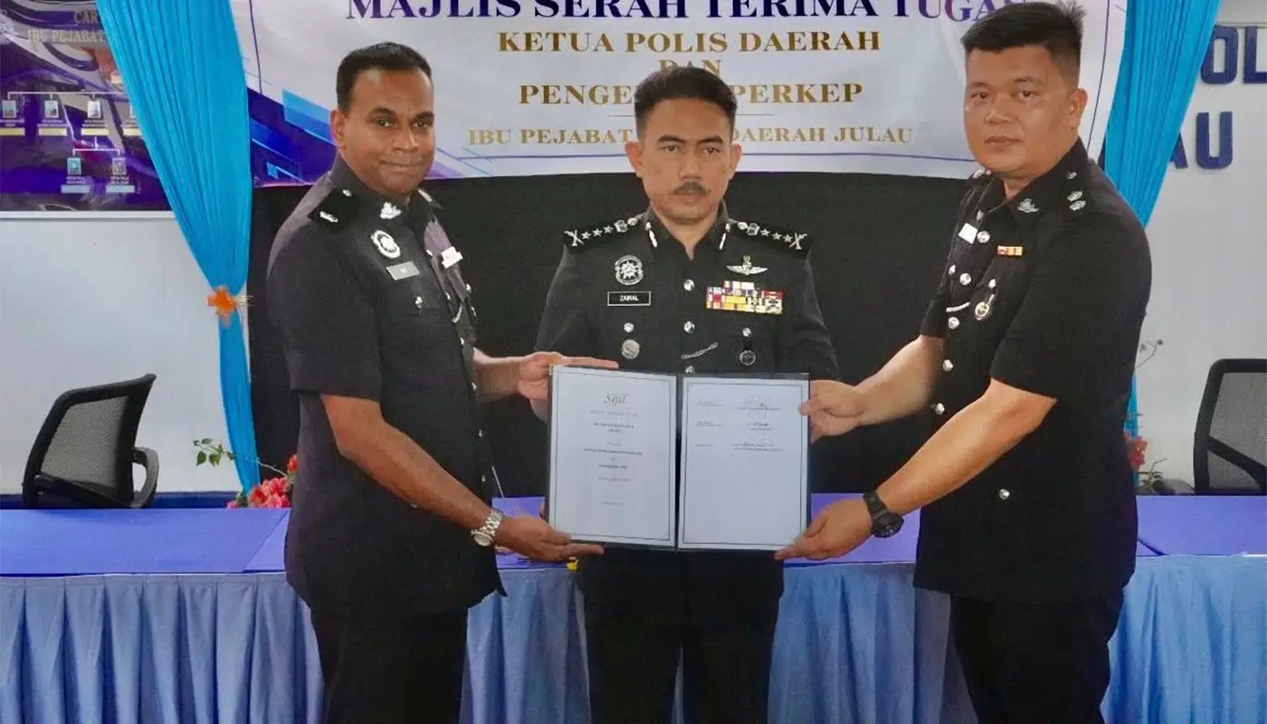 Julau Police Chief Hands Over Duties in Formal Ceremony 1 Sarawak, Sarawak News, Julau, Julau News, Police Ceremony, Leadership Transition, Community Engagement
