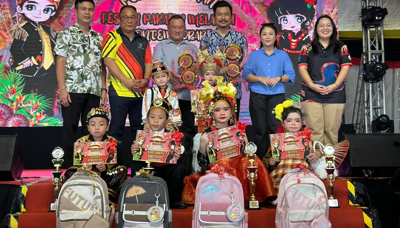 N.57 Tellian, Sarawak, Sarawak News, Mukah, Mukah News, Kaul Mukah Festival, Melanau Culture, Fashion Competition, Community Events