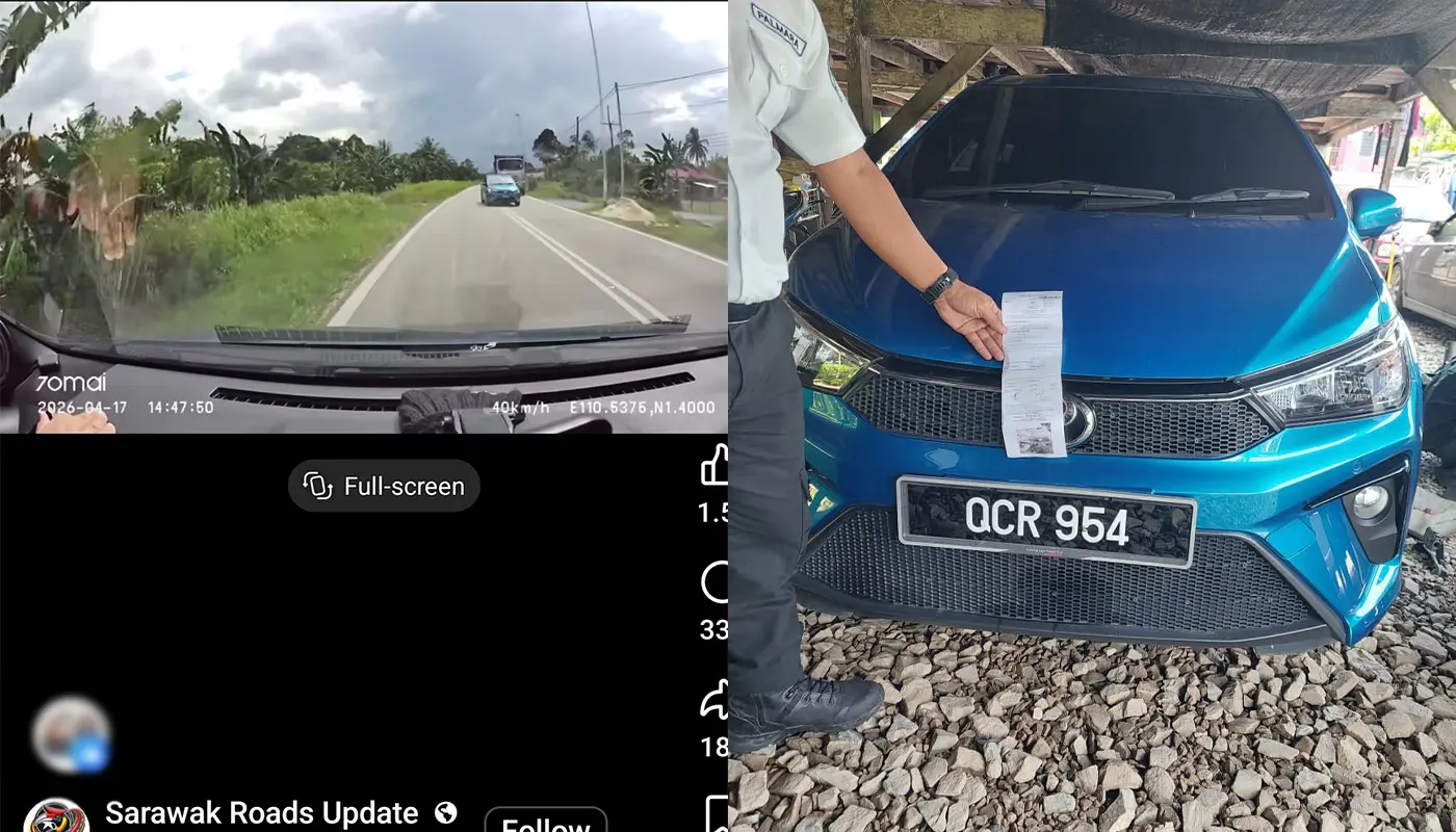 Sarawak, Sarawak News, Asajaya, Asajaya News, Traffic Enforcement, Road Safety, Viral Case, PDRM