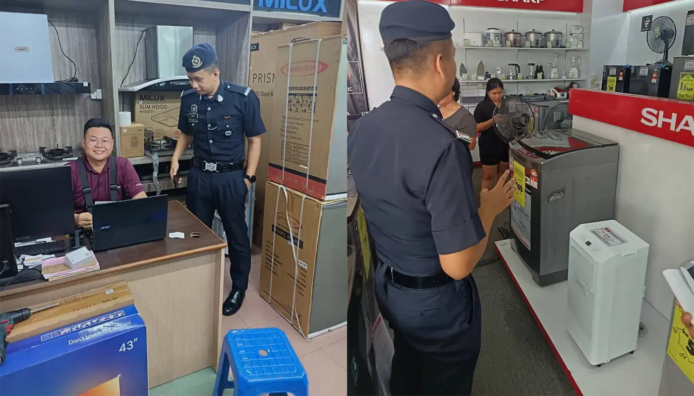 Lawas Police Hold Commercial Crime Awareness Campaign 1 Sarawak, Sarawak News, Lawas, Lawas News, Commercial Crime, Crime Prevention, Public Awareness, Police Community Engagement