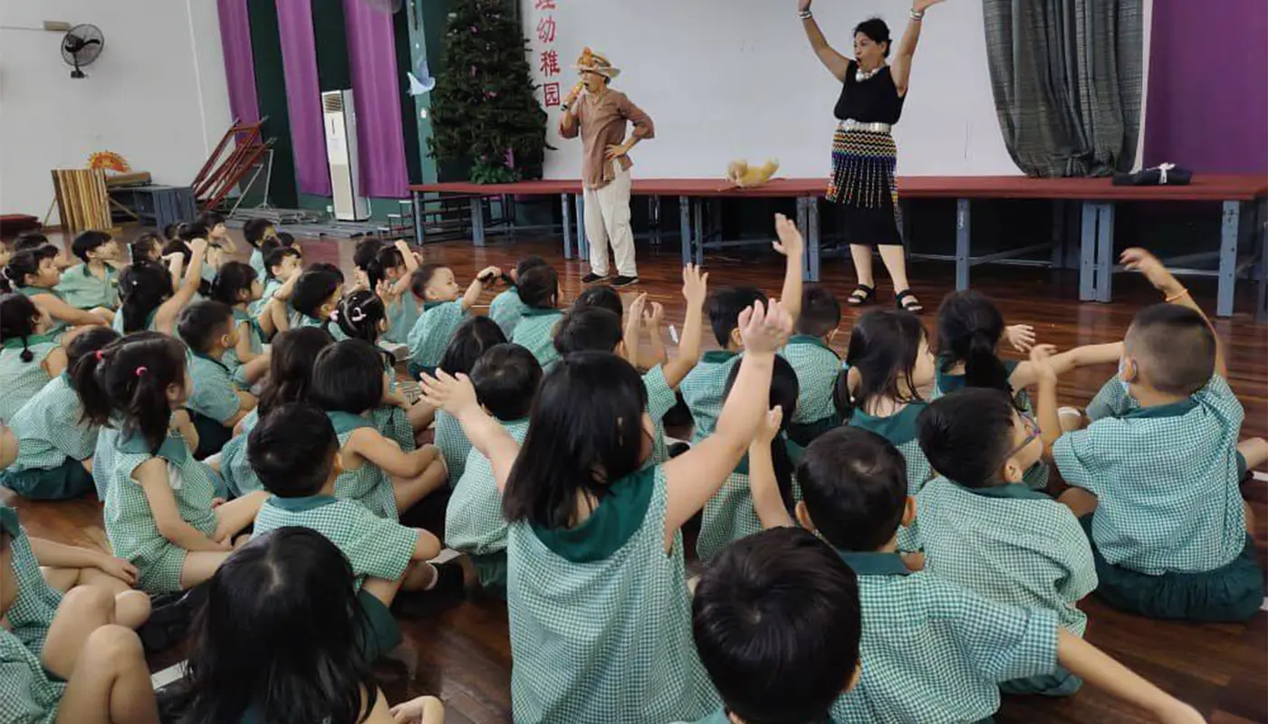Let's Read Together 2026: Storyteller Tour Continues to Pending Methodist Kindergarten 1 Sarawak, Sarawak News, Kuching, Kuching News, storytelling, reading culture, Jom Baca Bersama, Pustaka, education, children
