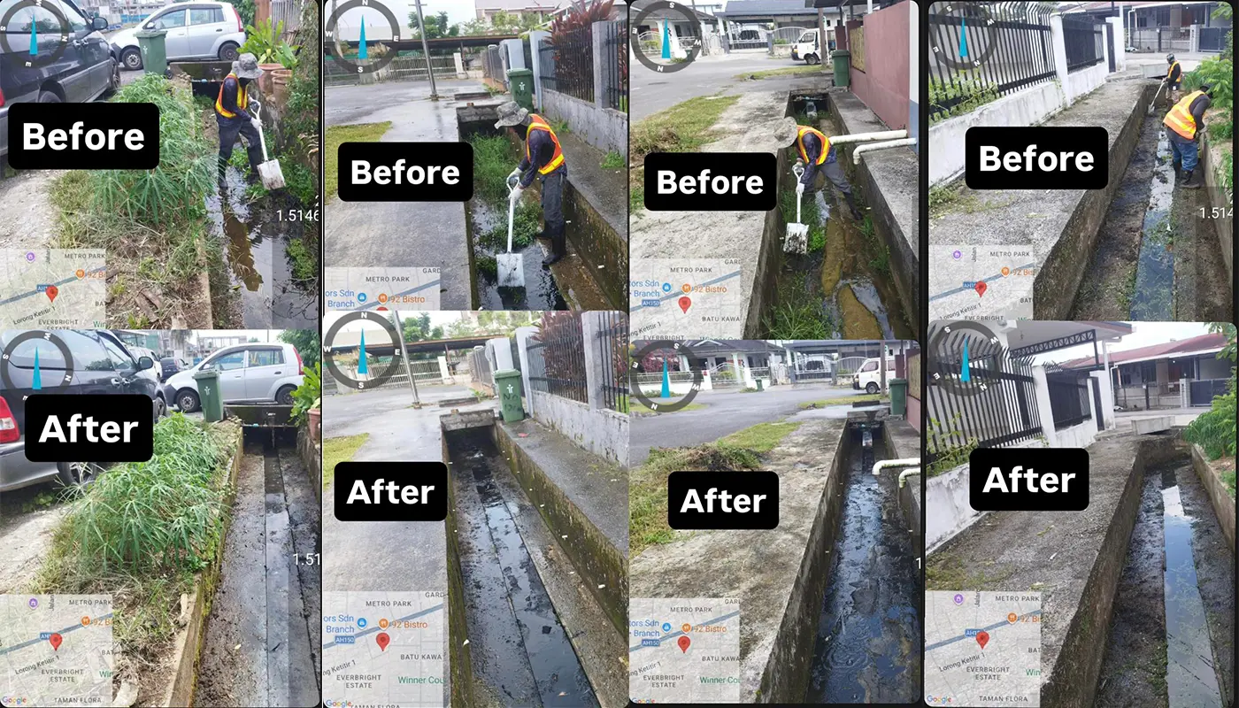 Sarawak, Sarawak News, Padawan, Padawan News, MPP, Drainage Maintenance, Public Safety, Community Well-being