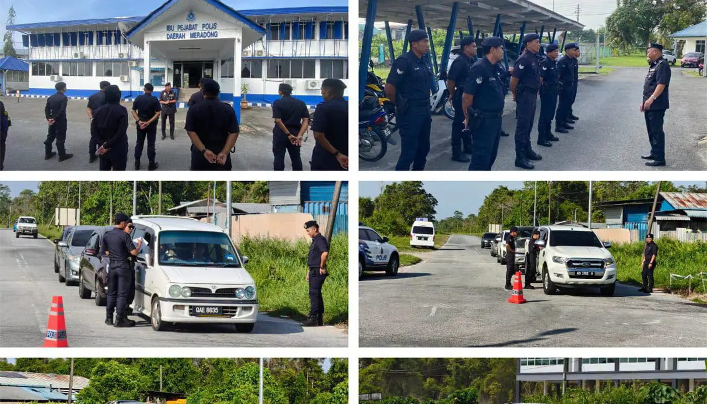 Sarawak, Sarawak News, Meradong, Meradong News, Bintangor, Royal Malaysian Police, crime prevention, traffic enforcement, community safety