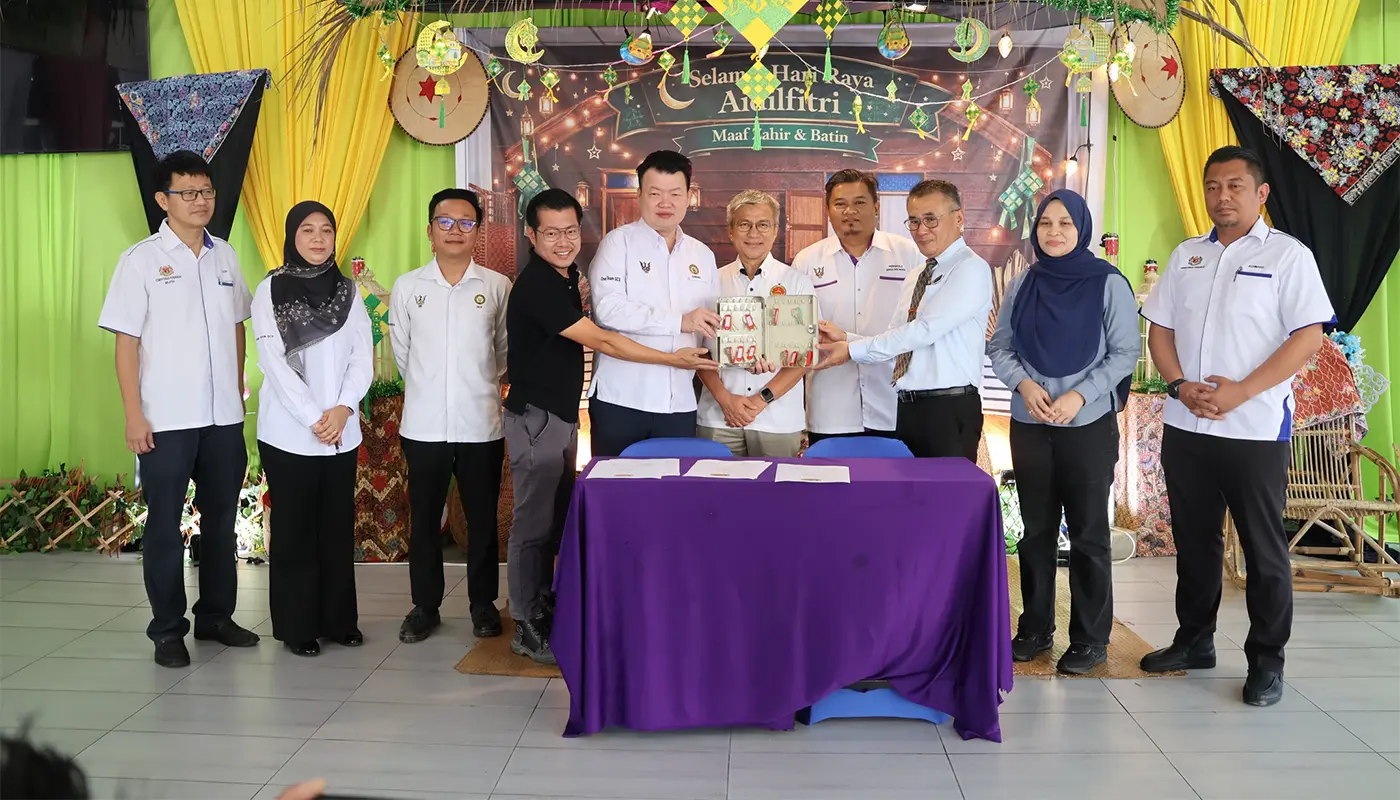 New School Block Handed Over to Sekolah Kebangsaan Kampung Bahagia Jaya Teku 1 Sarawak, Sarawak News, Sibu, Sibu News, Education, School Development, Infrastructure, Kampung Bahagia Jaya Teku