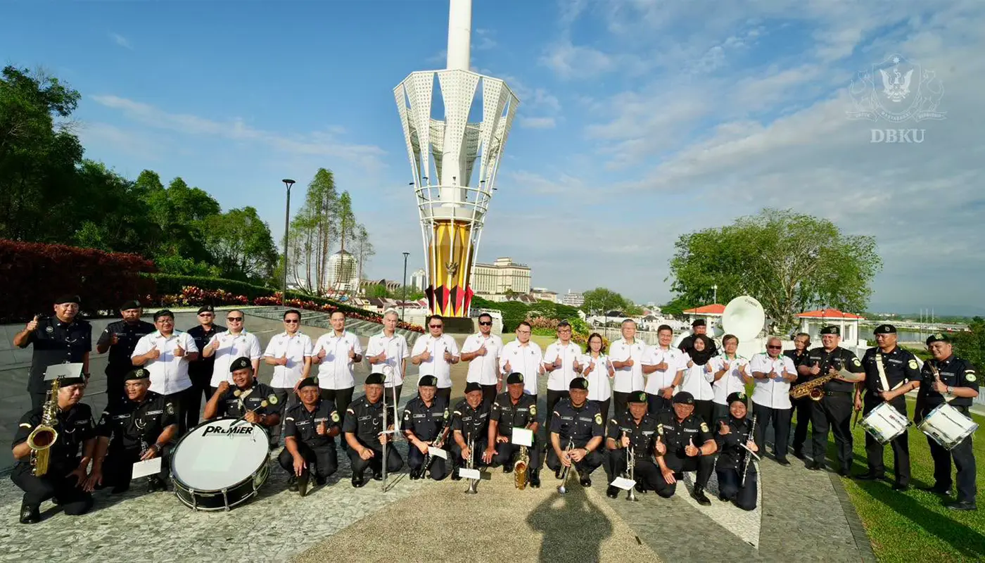 Patriotism Displayed at April Motherland Flag Raising Ceremony 1 Sarawak, Sarawak News, Kuching, Kuching News, DBKU, Flag Ceremony, Patriotism, National Unity