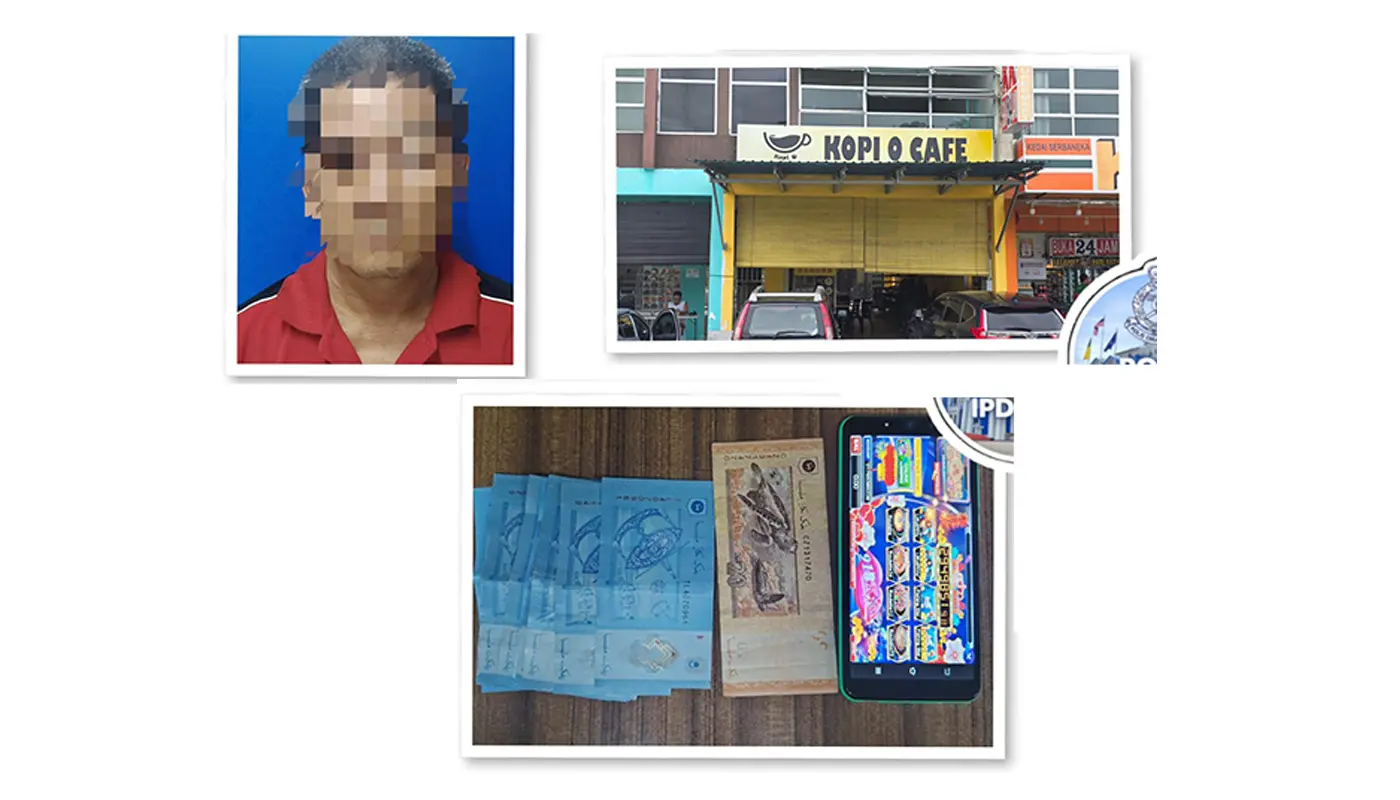 Police Arrested Local Man in Bau for Suspected Online Gambling 1 Sarawak, Sarawak News, Bau, Bau News, Crime, Gambling, Online Gambling, PDRM