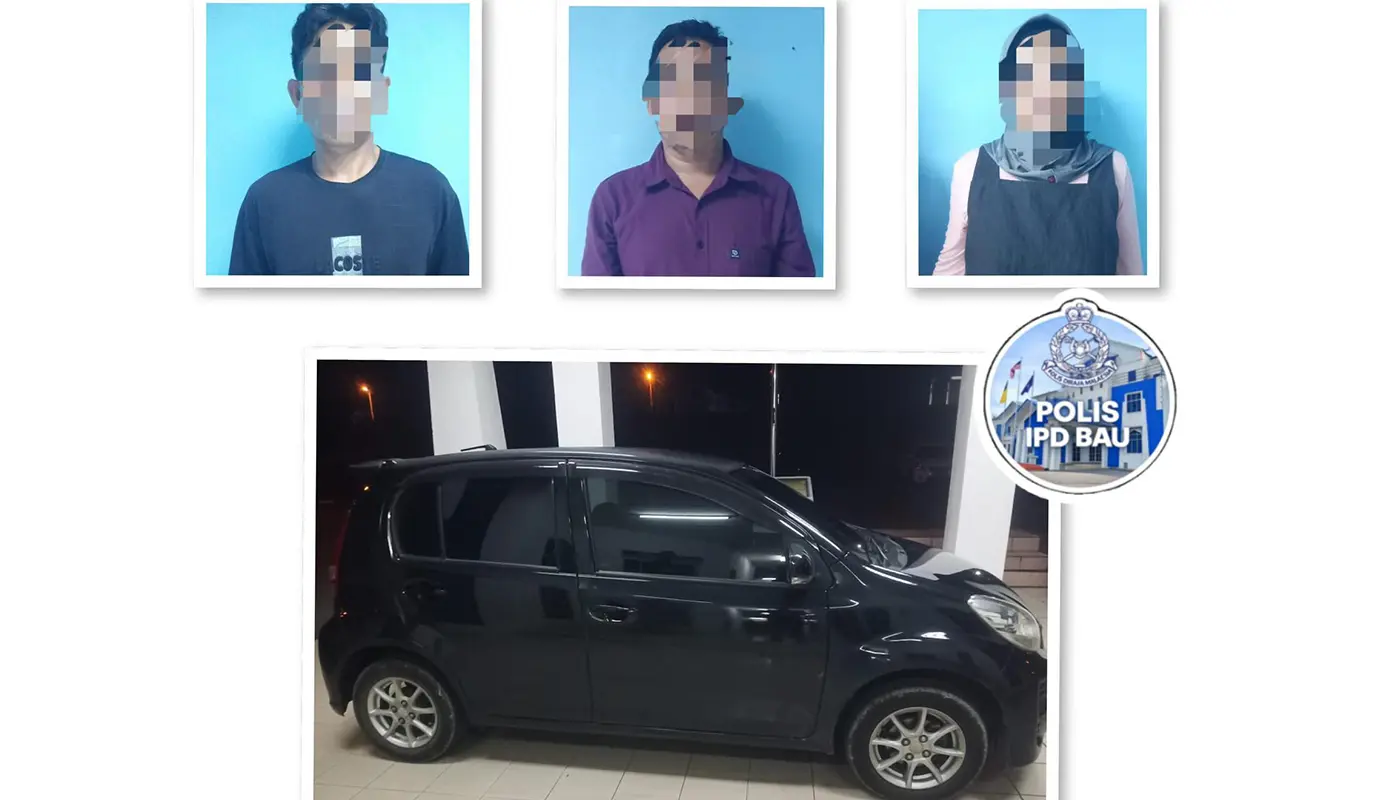 Police Arrested Three in Bau Over Suspected Migrant Smuggling 1 Sarawak, Sarawak News, Bau, Bau News, Immigration, Migrant Smuggling, ATIPSOM, PDRM