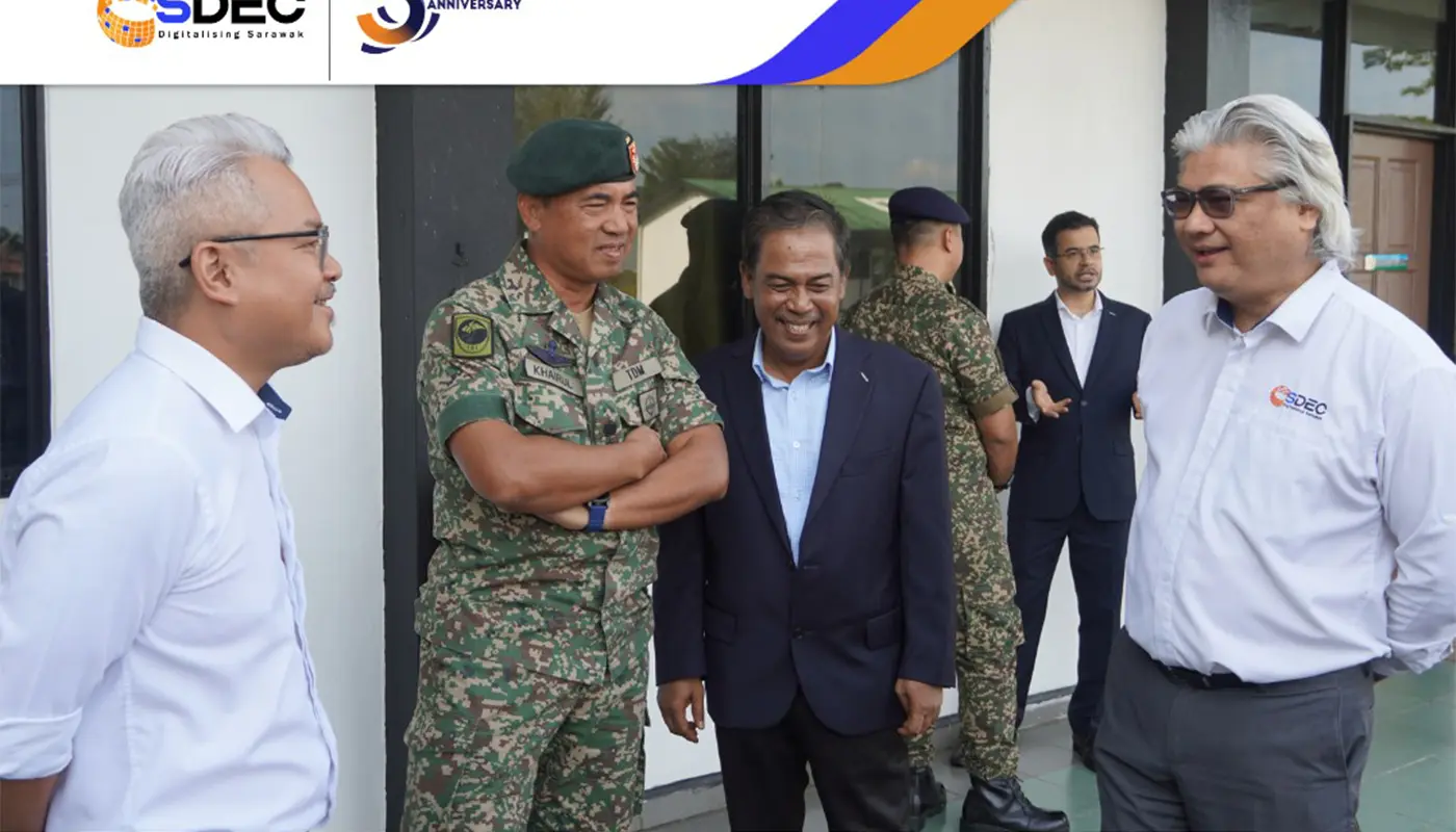 SDEC CEO Views Border Patrol Tech Demonstration at Kem Penrissen 1 Sarawak, Sarawak News, Kuching, Kuching News, SDEC, Border Security, Defence Technology, Communication Systems, Drone Surveillance