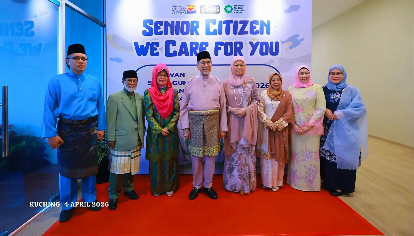 Sarawak Governor Joins Launch of Senior Citizen Initiative and WAVEJAK App 1 Sarawak, Sarawak News, Kuching, Kuching News, WAVEJAK, Digital Innovation, Community Welfare, Sarawak Government
