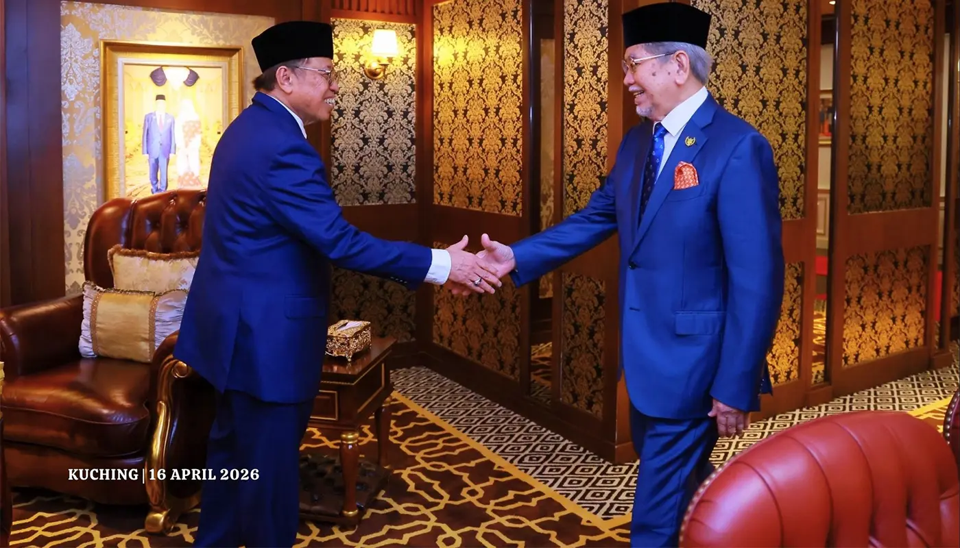 Sarawak Premier Holds Courtesy Meeting with The Governor 1 Sarawak, Sarawak News, Kuching, Kuching News, Sarawak Premier, State Chief, Government Policies, Petra Jaya