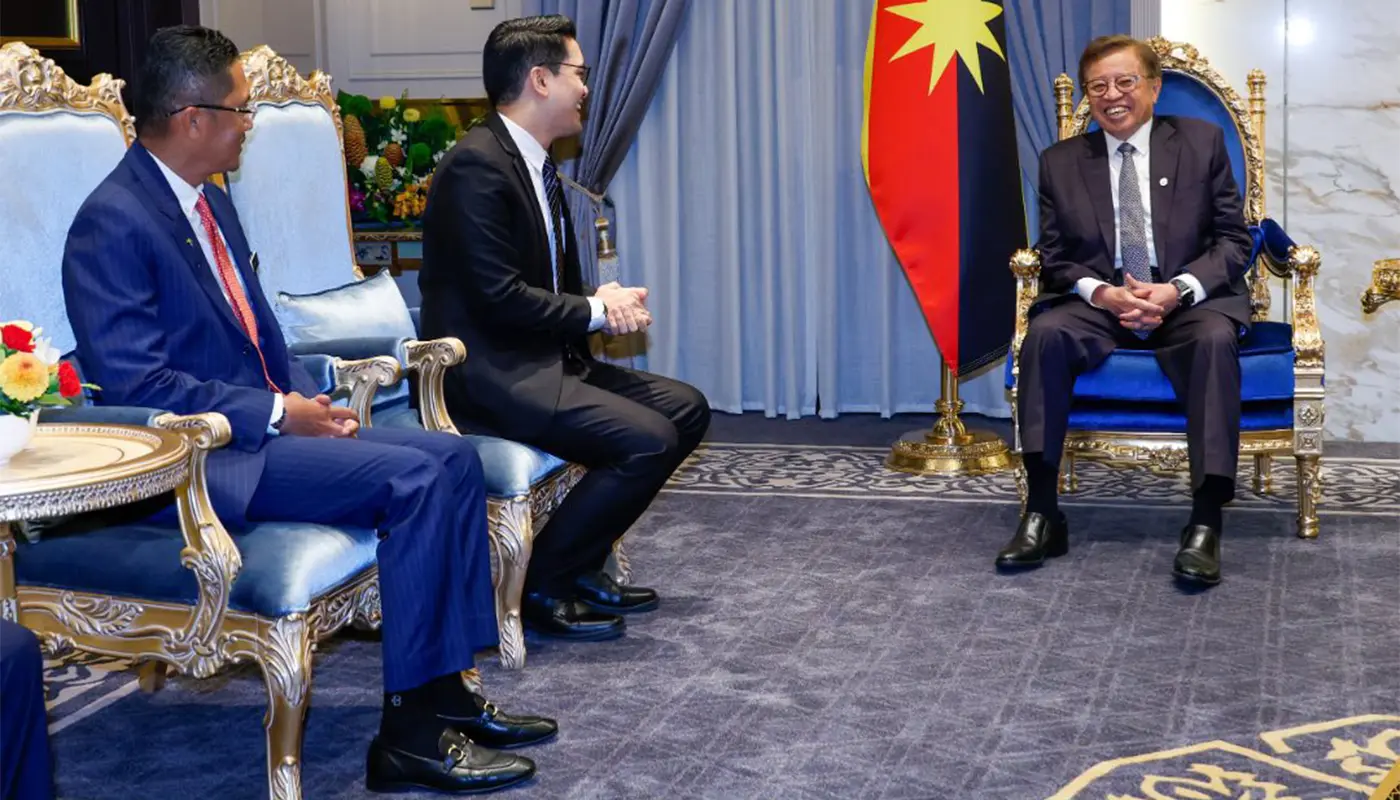 Sarawak Premier Hosts Youth and Sports Minister Visit 1 Sarawak, Sarawak News, Kuching, Kuching News, Youth and Sports, SEA Games 2027, Sports Development, Malaysia Sports