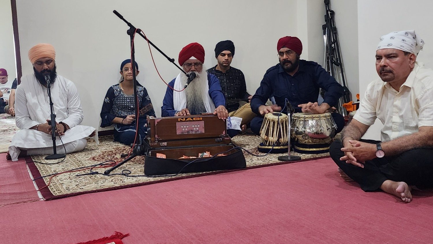 Sikh Community Gathers for Vaisakhi Prayers at Gurdwara Sahib Kuching