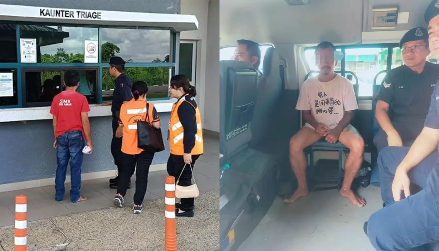 Sri Aman Police Conduct Homeless Operation at Waterfront 1 Sarawak, Sarawak News, Sri Aman, Sri Aman News, Social Welfare, Community Safety