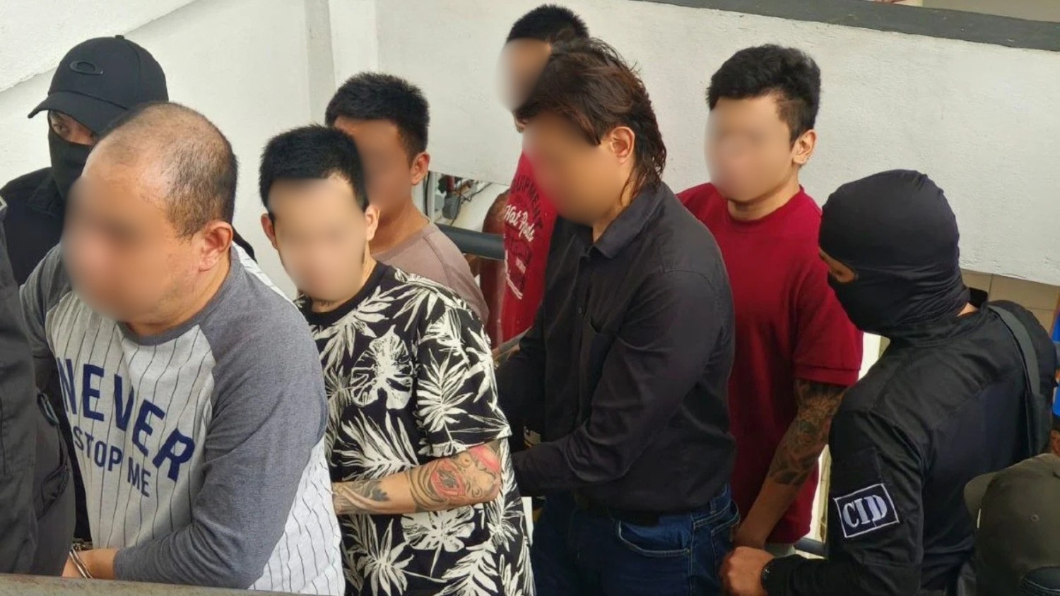 23 Alleged Geng 24 Members Charged in Kuching Court 1 23 Alleged Geng 24 Members Charged in Kuching Court