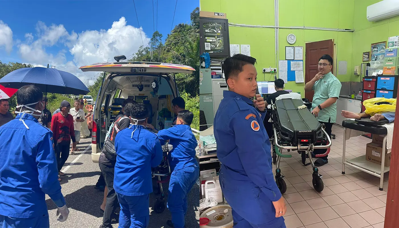 APM Julau Responds to Road Accident at Bukit Aguk 1 Sarawak, Sarawak News, Julau, Julau News, Road Accident, Public Safety, APM Julau, Emergency Response