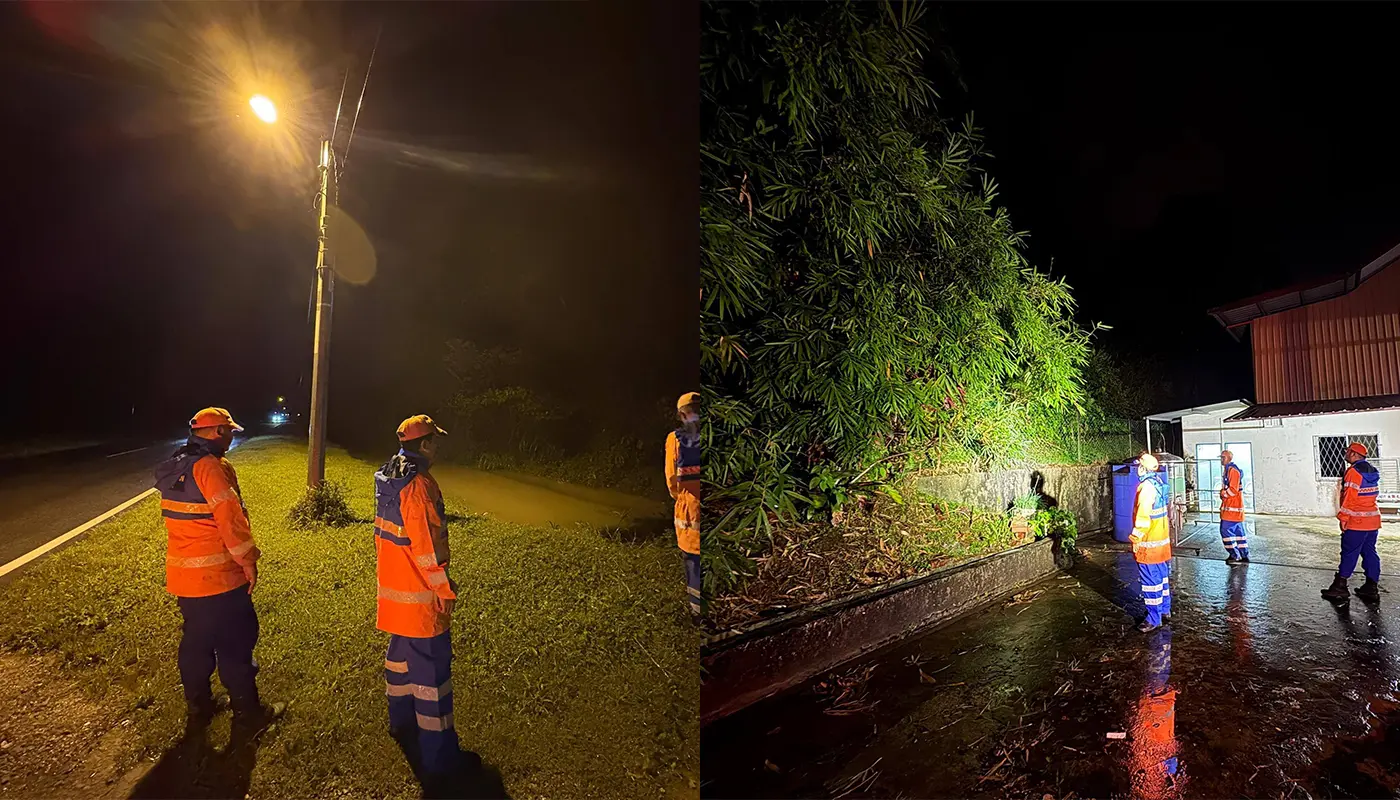APM Limbang Monitors Flood and Landslide Risk Areas 1 Sarawak, Sarawak News, Limbang, Limbang News, Civil Defence, Flood Monitoring, Landslide Risk, Emergency Response