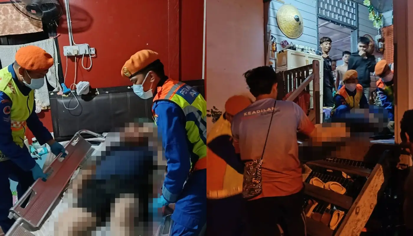 APM Mukah Helps Adult Male Patient to Take Hospital 1 Sarawak, Sarawak News, Mukah, Mukah News, Emergency Response, Public Safety, Hospitalisation, Health Incident