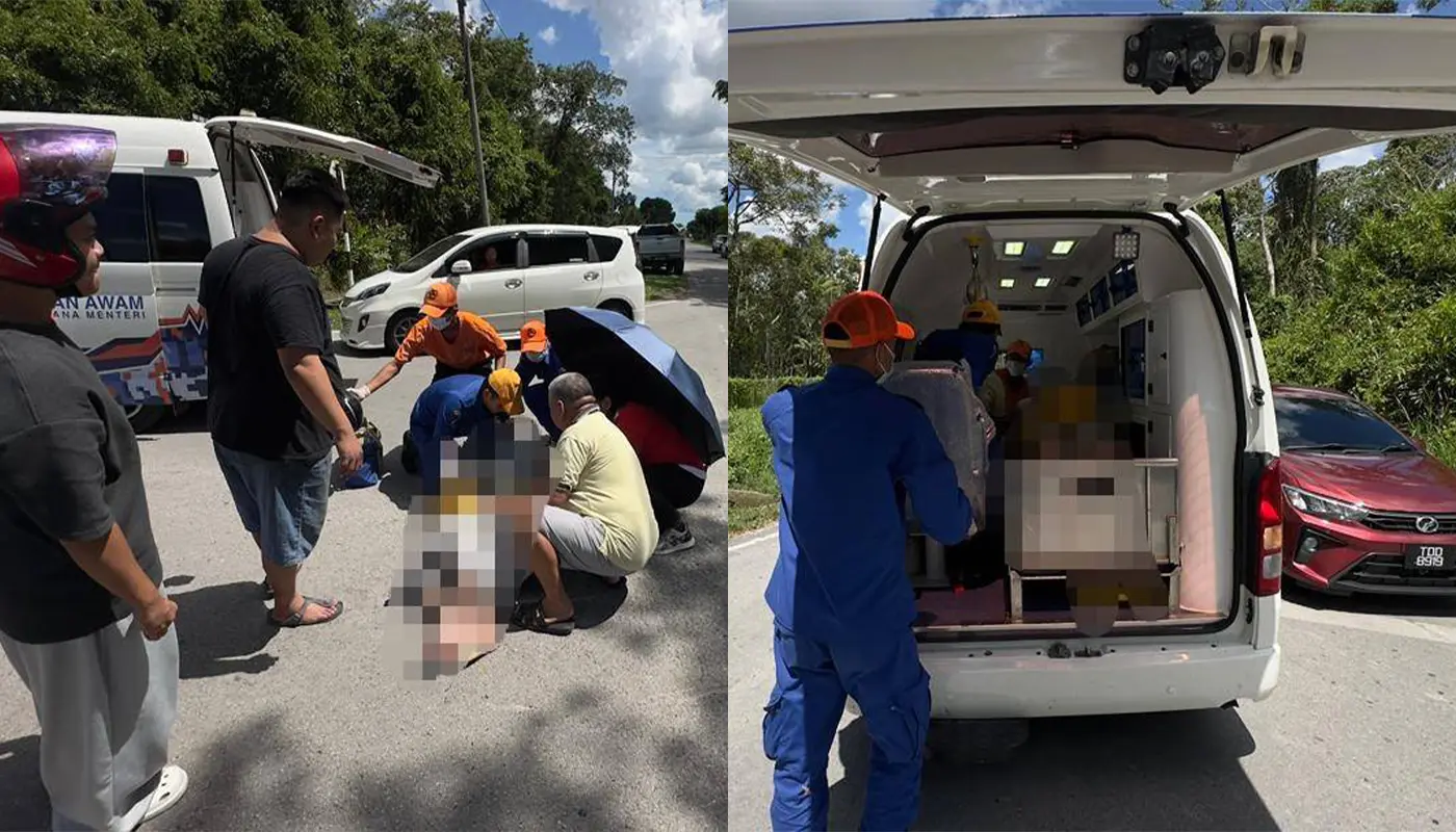 APM Sarikei Responds to Road Accident at Jalan Permai-Jalan Bawal Intersection 1 Sarawak, Sarawak News, Sarikei, Sarikei News, Civil Defence, Road Accident, Emergency Response