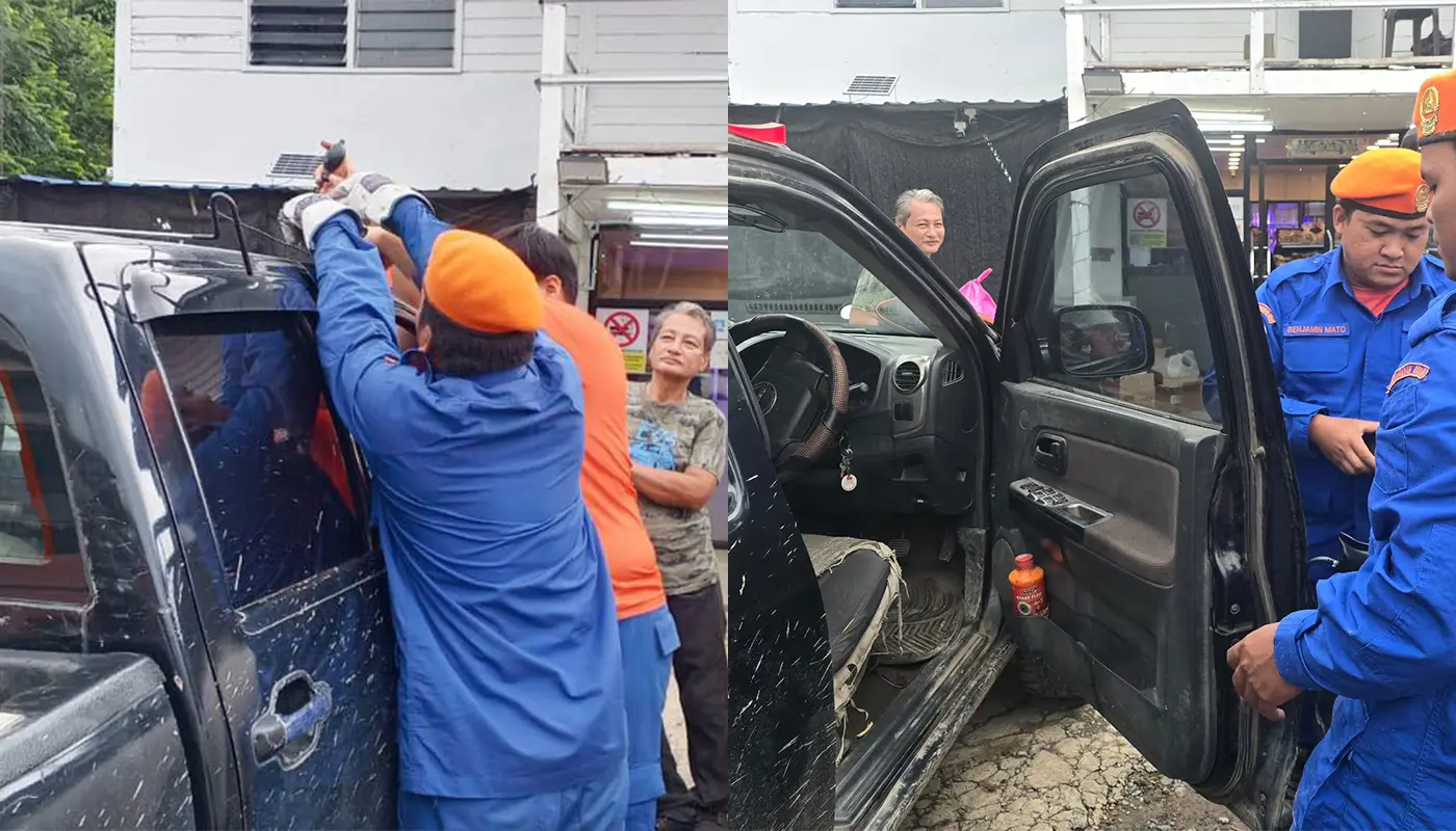 Sarawak, Sarawak News, Telang Usan, Telang Usan News, Locked Car, Emergency Response, Community Safety
