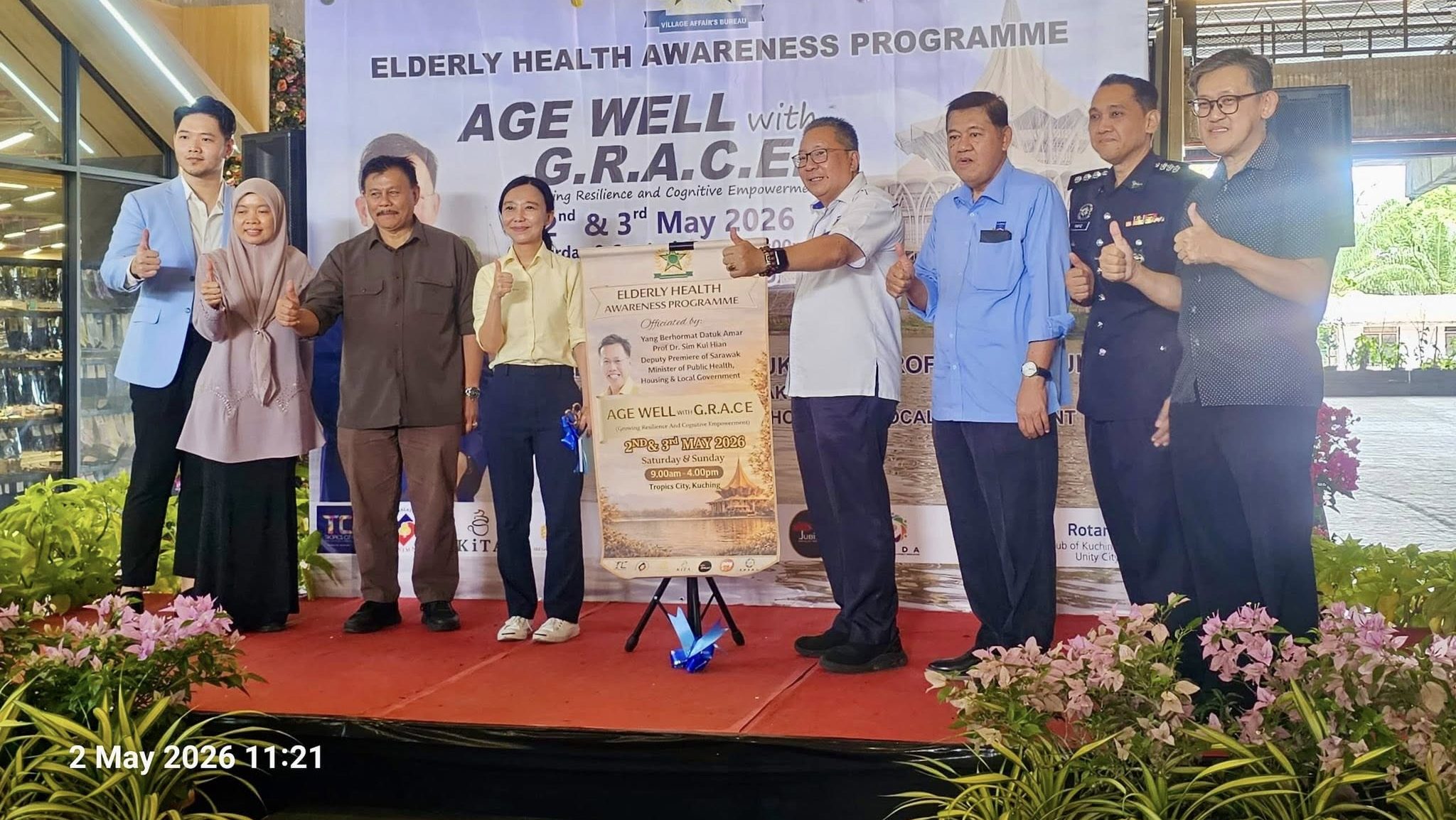 Ageing Awareness Drive Highlights Sarawak’s Growing Challenge