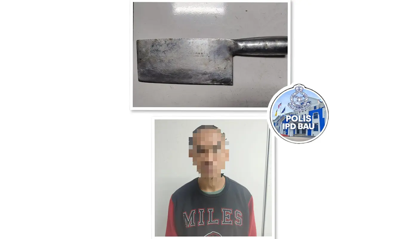 Bau Police Arrest Man Over Criminal Threat Case 1 Sarawak, Sarawak News, Bau, Bau News, Police, Criminal Threat, Penal Code, Public Safety
