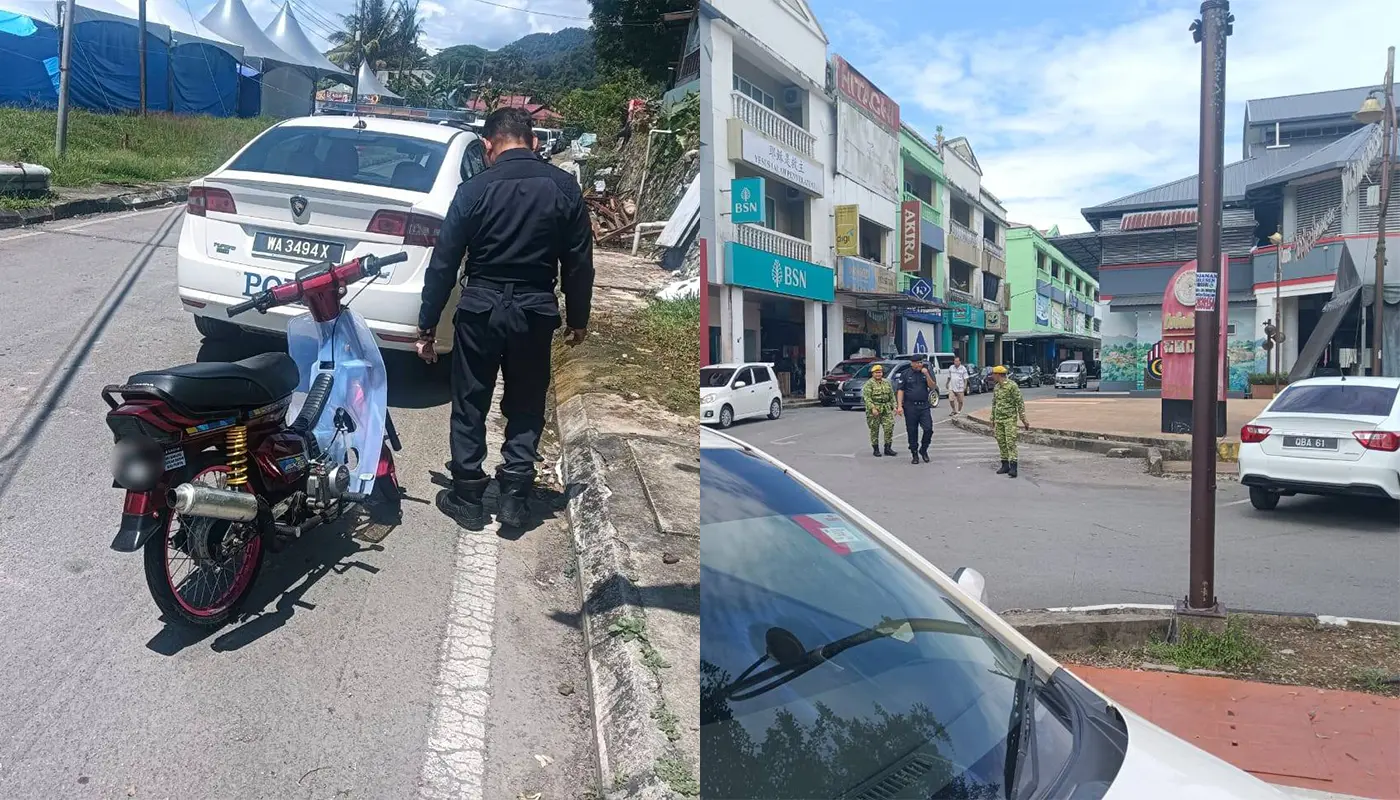 Bau Police Launch Joint Patrols and Safety Inspections Across District 1 Sarawak, Sarawak News, Bau, Bau News, Crime Prevention, Royal Malaysia Police, Go To Safety Point, RELA