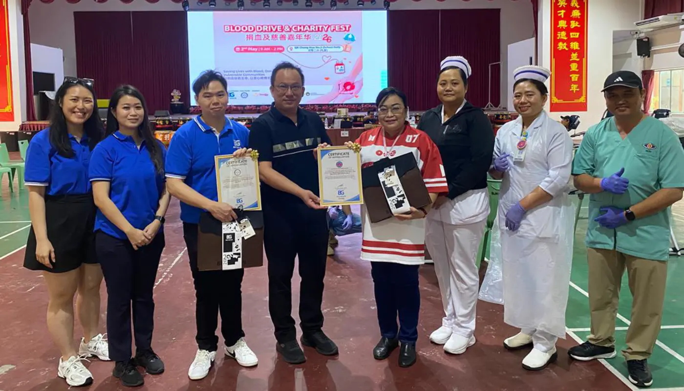 Big Grain Group Hosts Blood Donation and Charity Fest in Kuching 1 Sarawak, Sarawak News, Kuching, Kuching News, Blood Donation, Charity Fest, Corporate Social Responsibility, Community Support