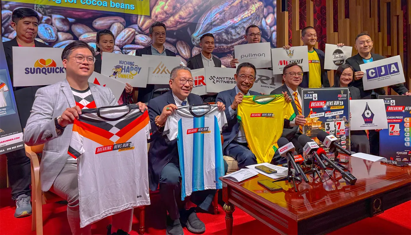 Breaking News Night Run 2.0 to Light Up Kuching on 11 July 1 YB Karim Hamzah