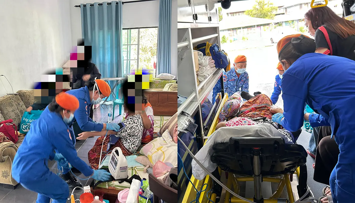APM Emergency Responds to Medical Case in Sematan Village 1 Sarawak, Sarawak News, Sematan, Sematan News, Emergency Response, APM, Public Safety, Medical Assistance