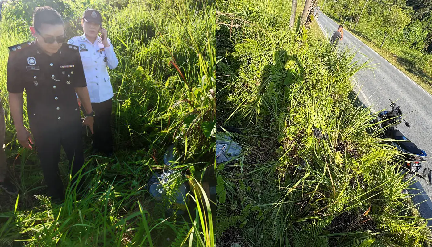 Fatal Motorcycle Accident Reported on Bau-Kuching Road 1 Sarawak, Sarawak News, Bau, Bau News, Road Accident, Traffic Safety, Bau Police, Dangerous Driving