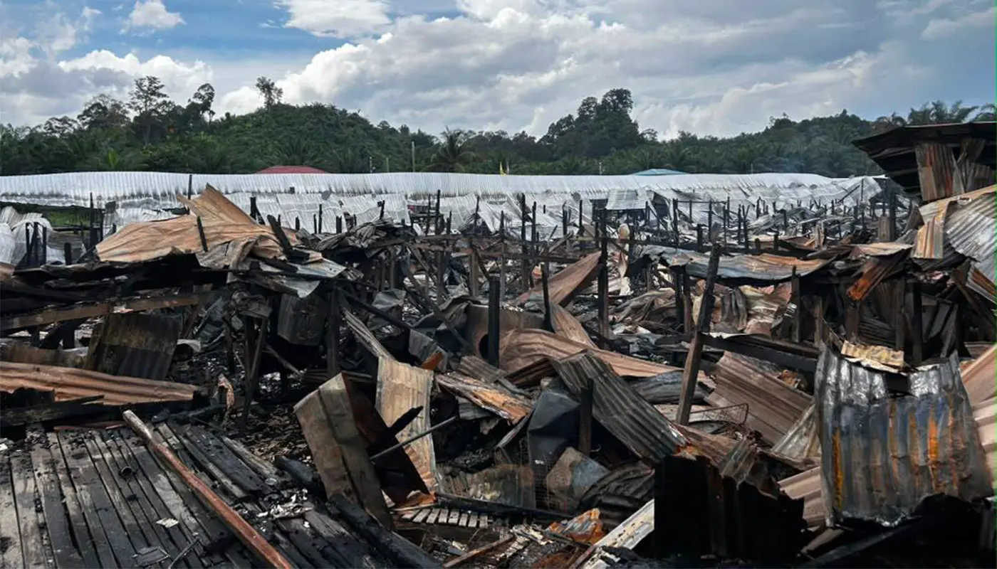 Sarawak, Sarawak News, Bekenu, Bekenu News, Subis, Subis News, Civil Defence, Longhouse Fire, Emergency Response, Disaster Relief