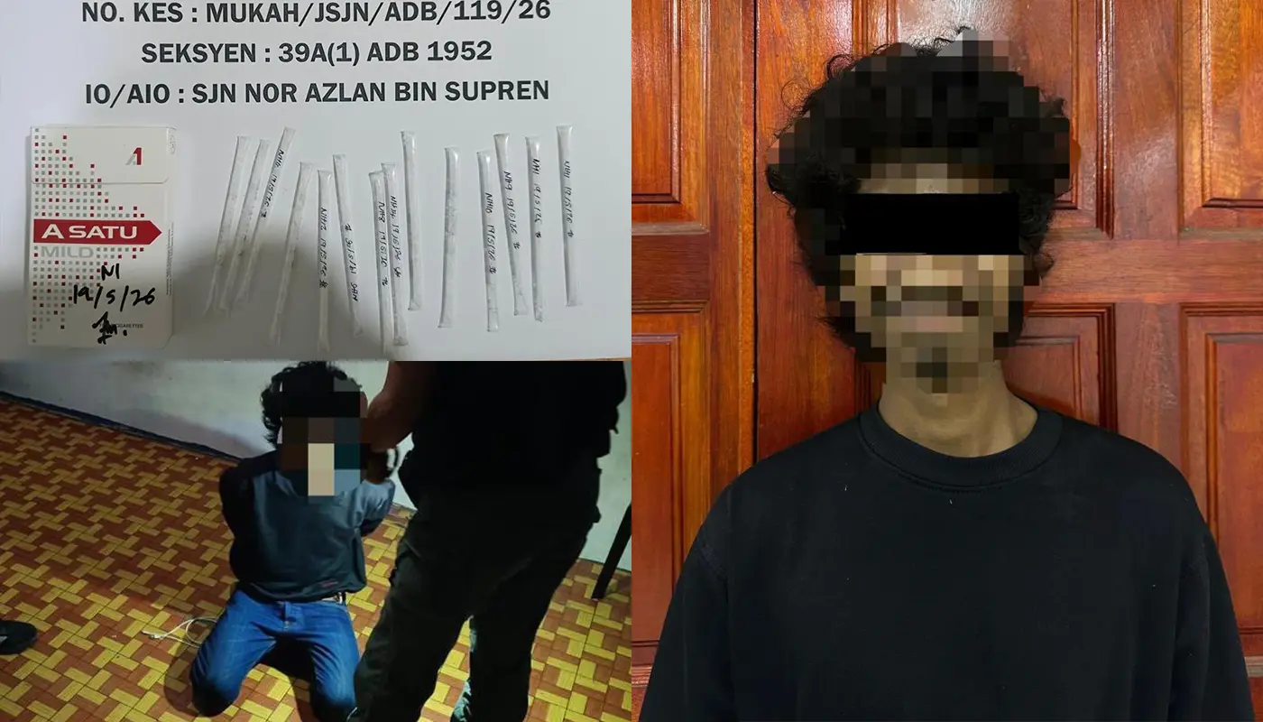 Sarawak, Sarawak News, Mukah, Mukah News, narcotics arrest, drug distribution, immigration offence, police raid
