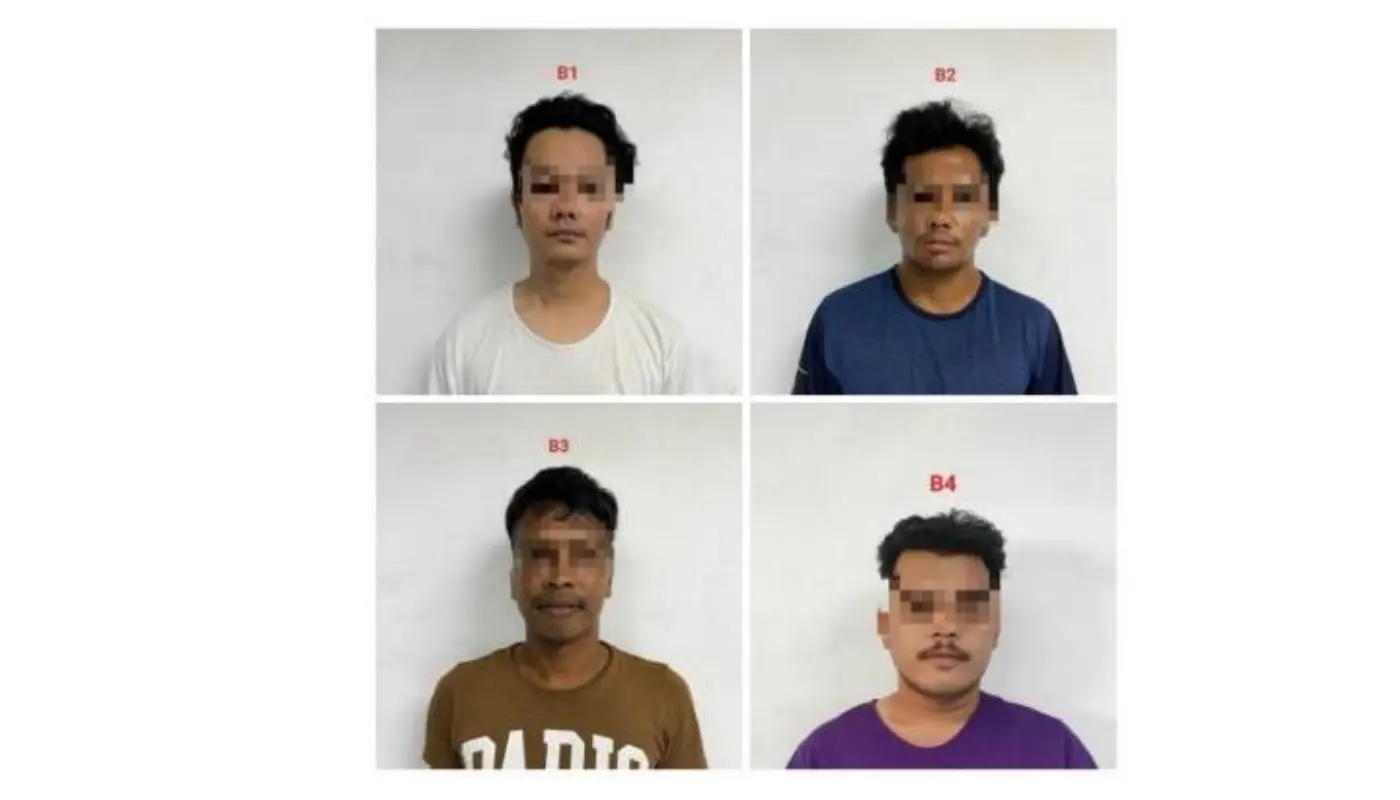 Four Men Arrested in Bau for Suspected Drug Abuse 1 Sarawak, Sarawak News, Bau, Bau News, Police Operations, Crime Prevention, Drug Abuse, Public Safety