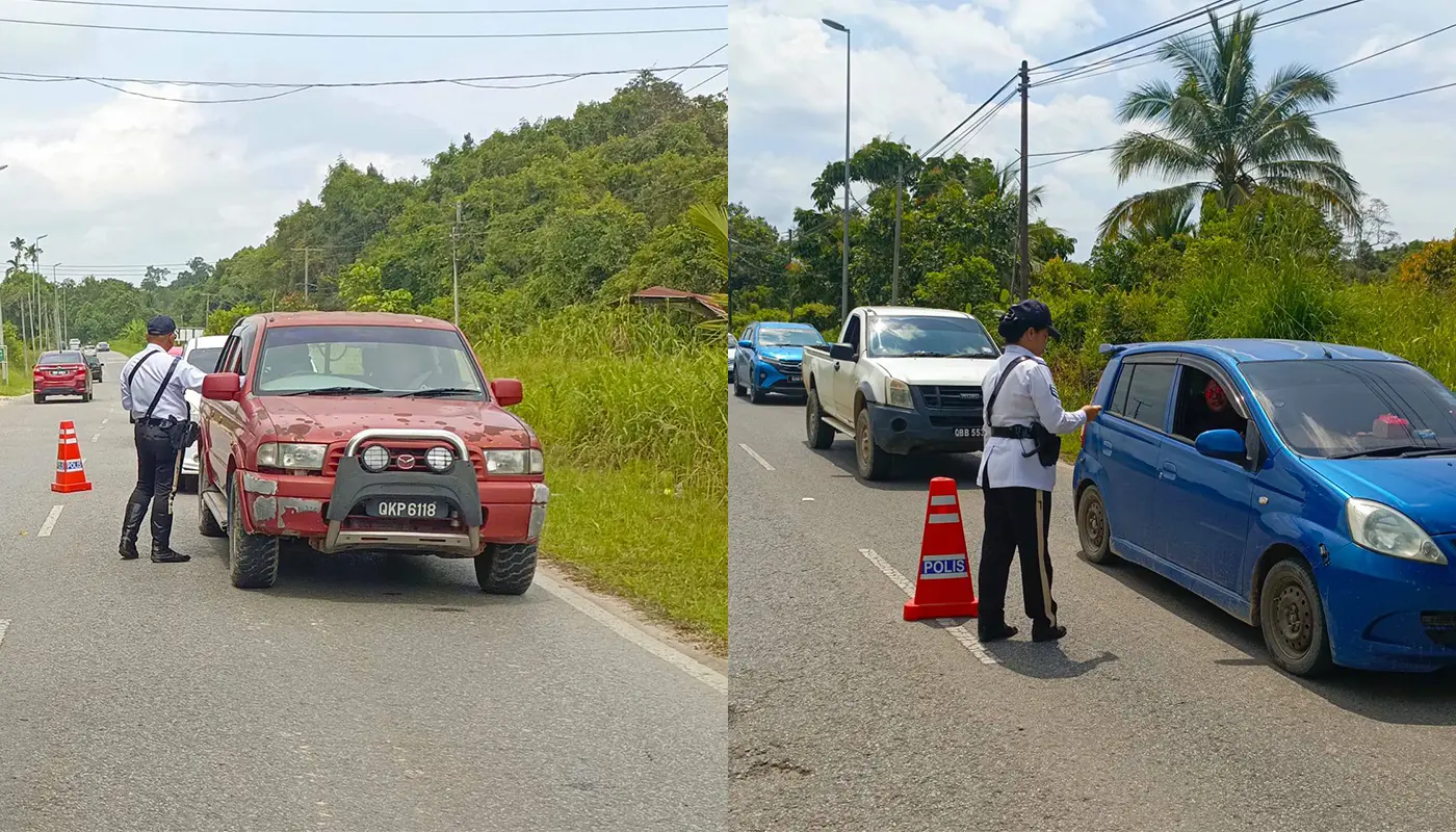 Four Summons Issued by IPD in Lubok Antu Traffic Operation 1 Sarawak, Sarawak News, Lubok Antu, Lubok Antu News, Traffic Enforcement, Road Safety, Police Operation, Compliance Operation