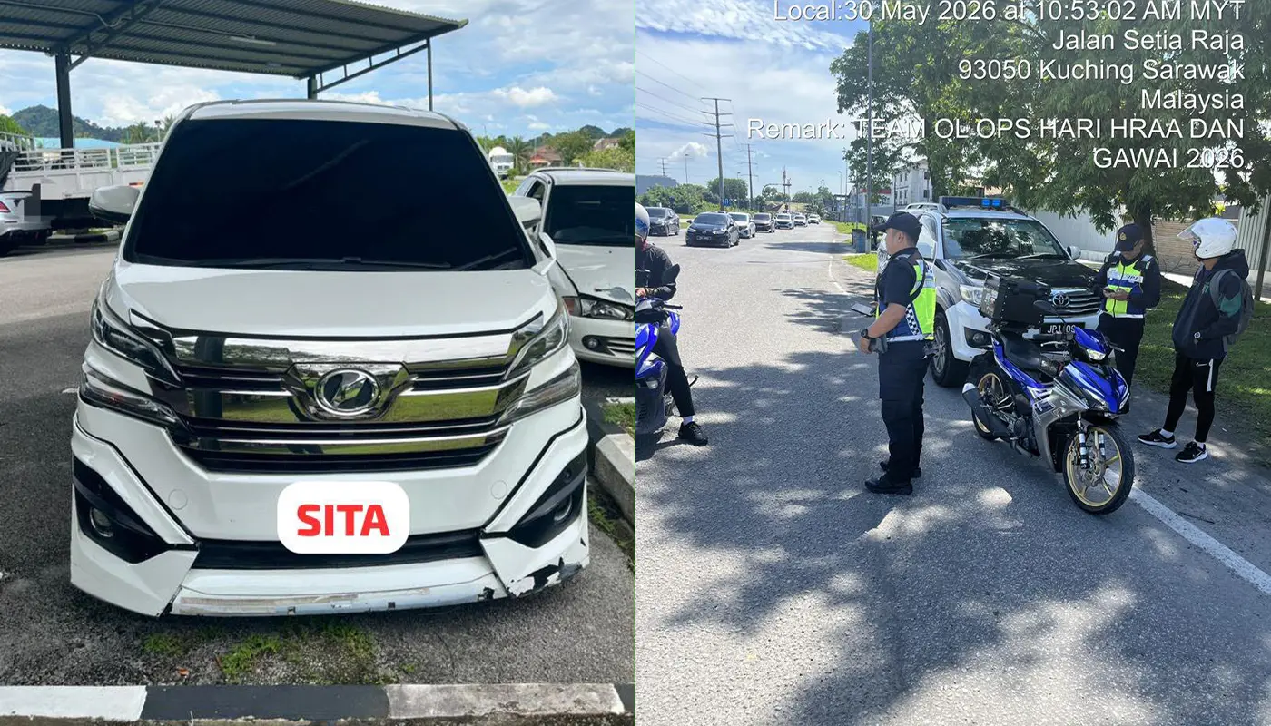 Sarawak, Sarawak News, Kuching, Kuching News, JPJ, Road Safety, Ops Hari Raya Aidiladha, Ops Gawai Dayak, Traffic Enforcement, Vehicle Confiscation