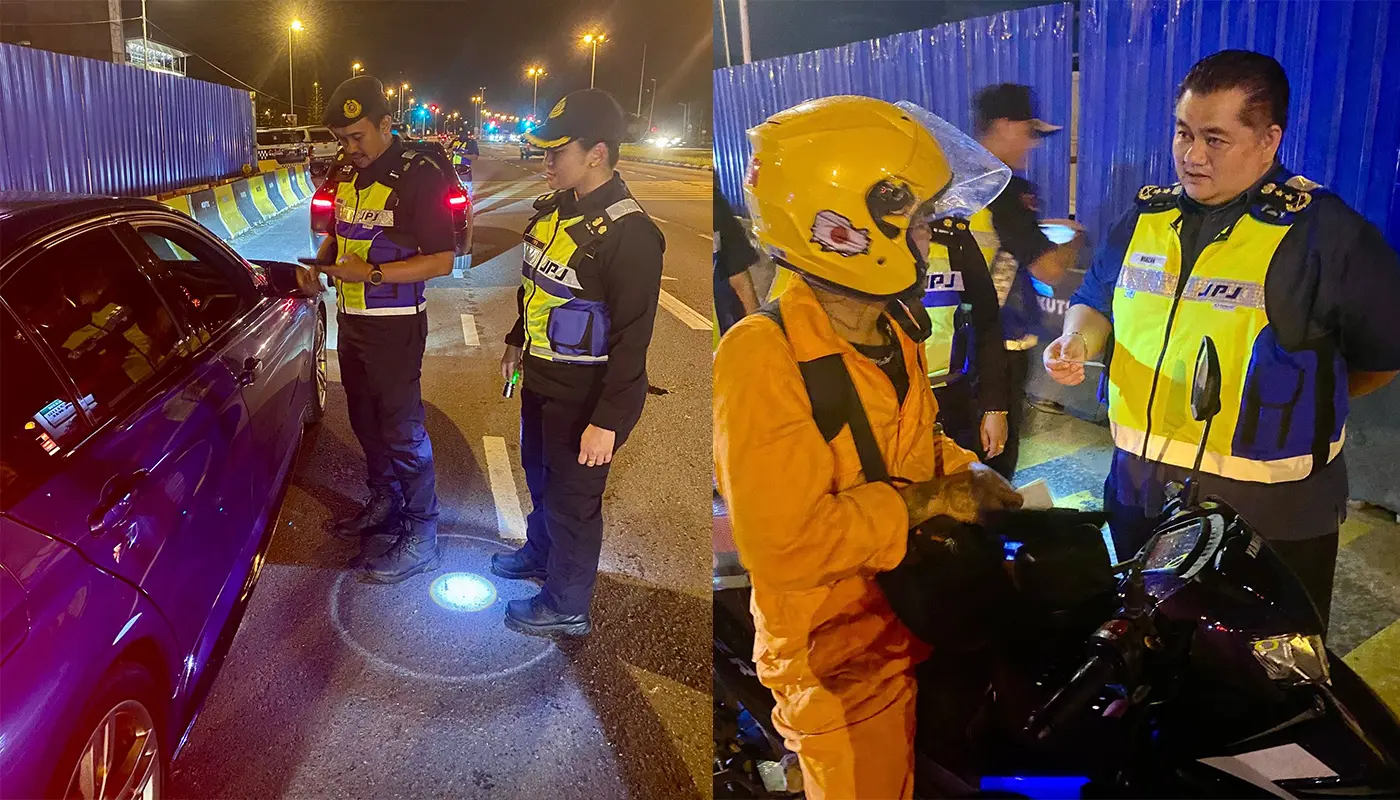 Sarawak, Sarawak News, Kuching, Kuching News, Road Transport Department, JPJ Sarawak, Ops Gempur Kenyalang, Traffic Enforcement, Vehicle Seizure