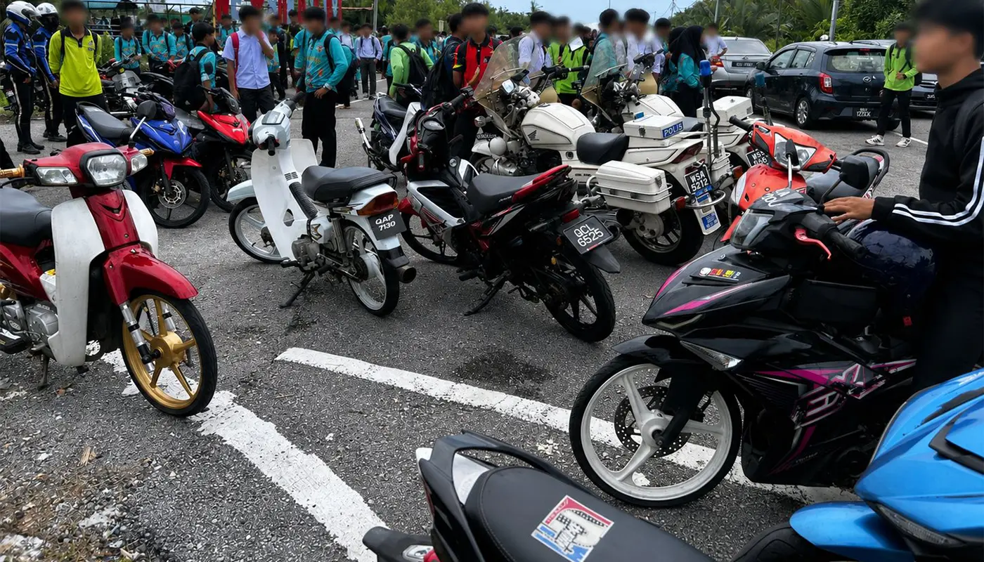 Kota Samarahan Police Inspect 51 Motorcycles in Road Safety Operation 1 Sarawak, Sarawak News, Kota Samarahan, Kota Samarahan News, Traffic Enforcement, Road Safety, Motorcycle Inspection, Police Operation