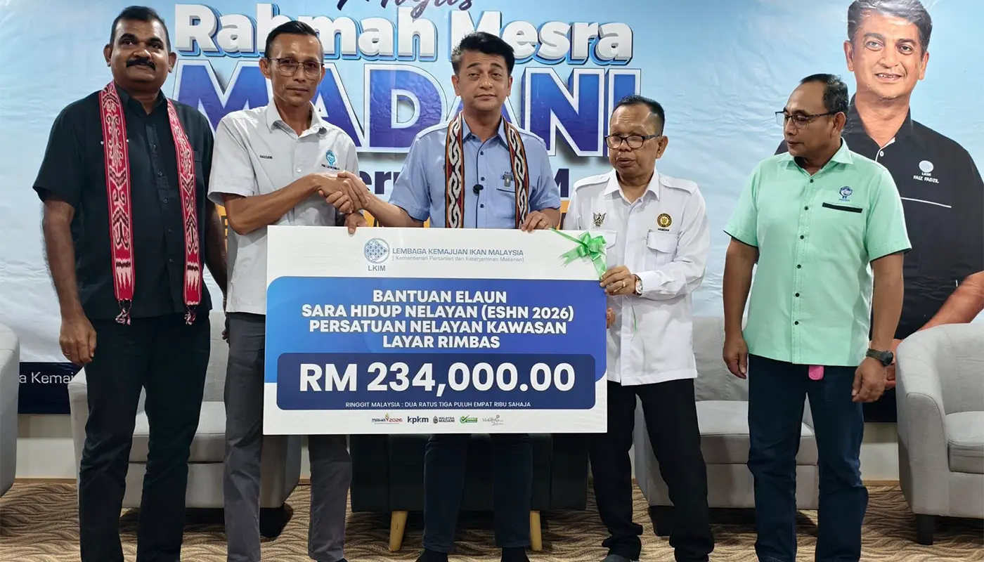 LKIM Allocates RM284,000 to Support Layar Rimbas Fishermen 1 Sarawak, Sarawak News, Pusa, Pusa News, Fisheries, LKIM, Fishermen Welfare, Income Enhancement, Rural Development