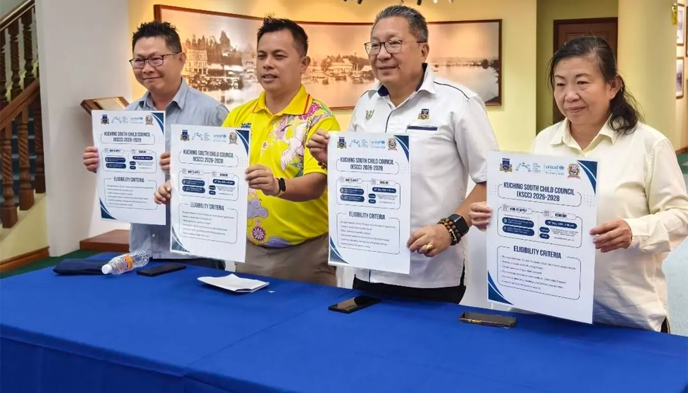 MBKS Opens Applications for Kuching South Child Council 2026–2028 1 Sarawak, Sarawak News, Kuching, Kuching News, MBKS, Child Council, Child Friendly Cities, Youth Empowerment, Community Engagement